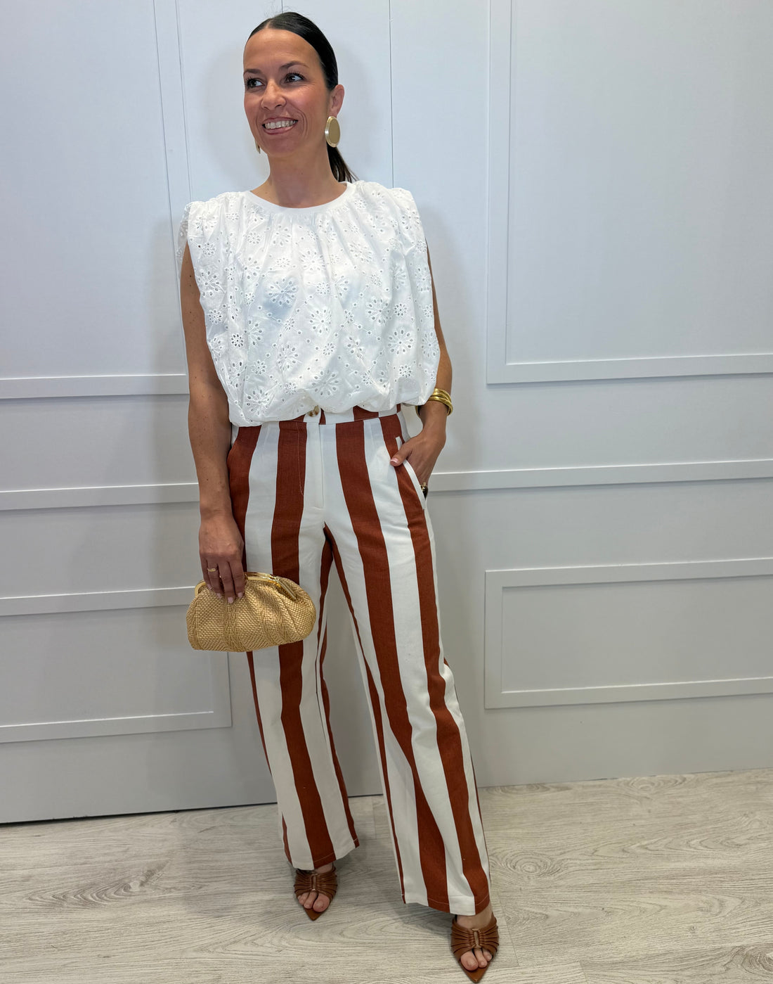 Pantalón Cudòn Teja
