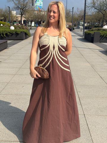 Vestido Renedo Chocolate