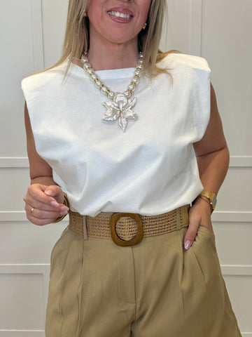 Camiseta Potes blanca