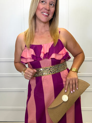 Vestido Naroba Rosa