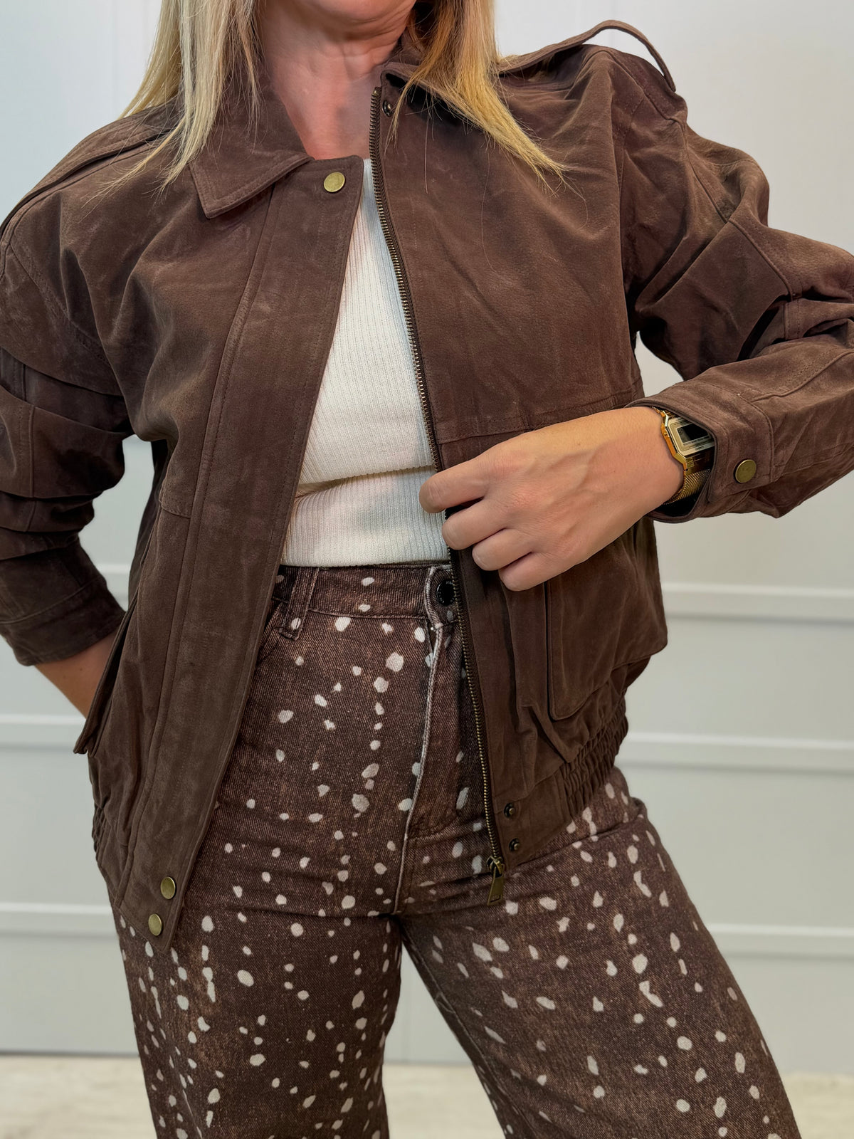 Chaqueta Gandarilla Chocolate