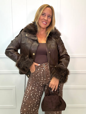 Chaqueta Solares Chocolate