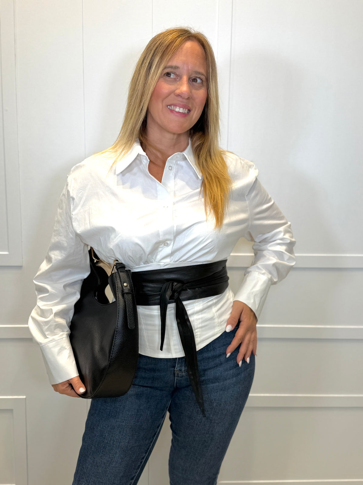 Blusa Turieno Blanca