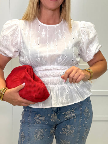 Blusa Orejo Blanca