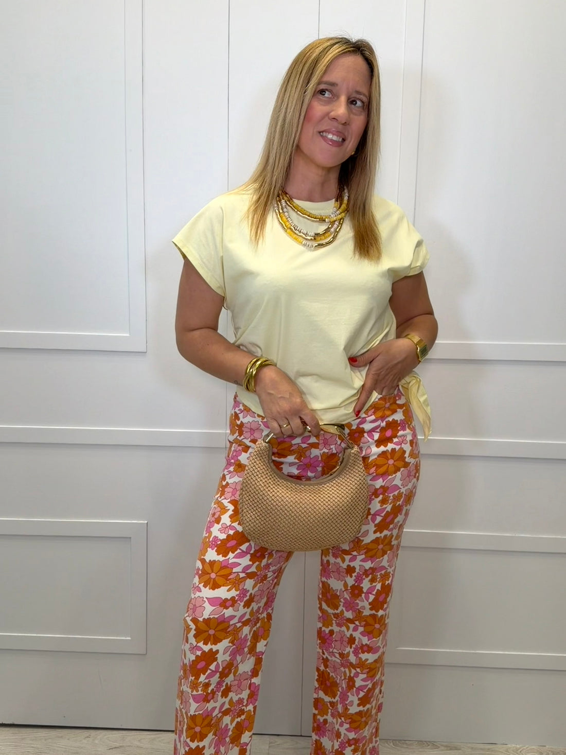 Bolso Piasca Beige