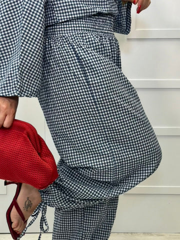 Pantalón Naroba Vichy Marino