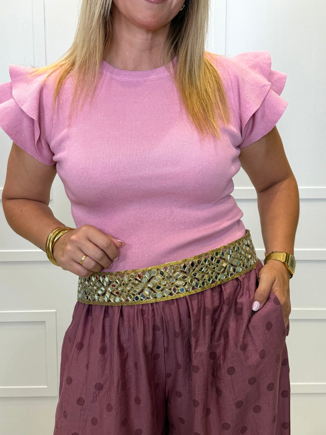 Camiseta Tresviso Rosa
