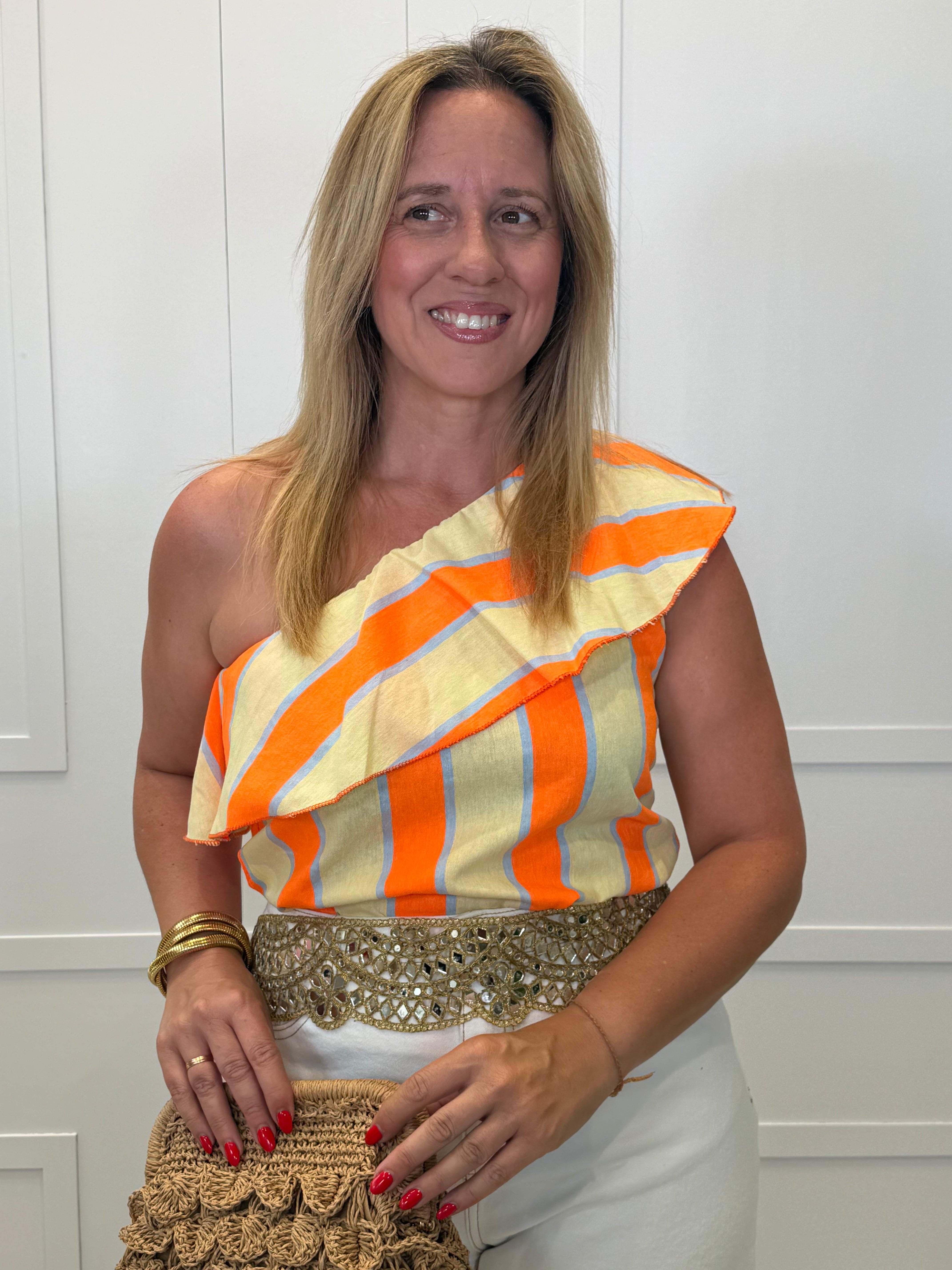 Blusa La Magdalena Naranja