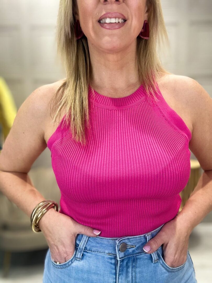 Top Villar Fucsia