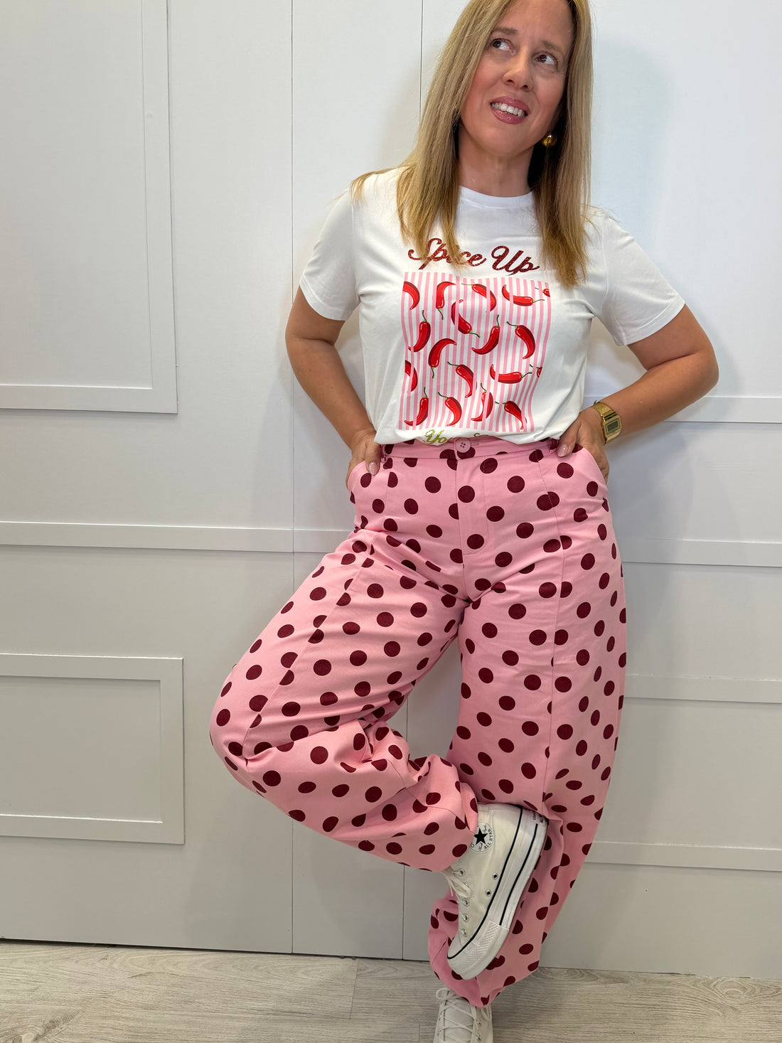 Pantalón Perrozo Lunares