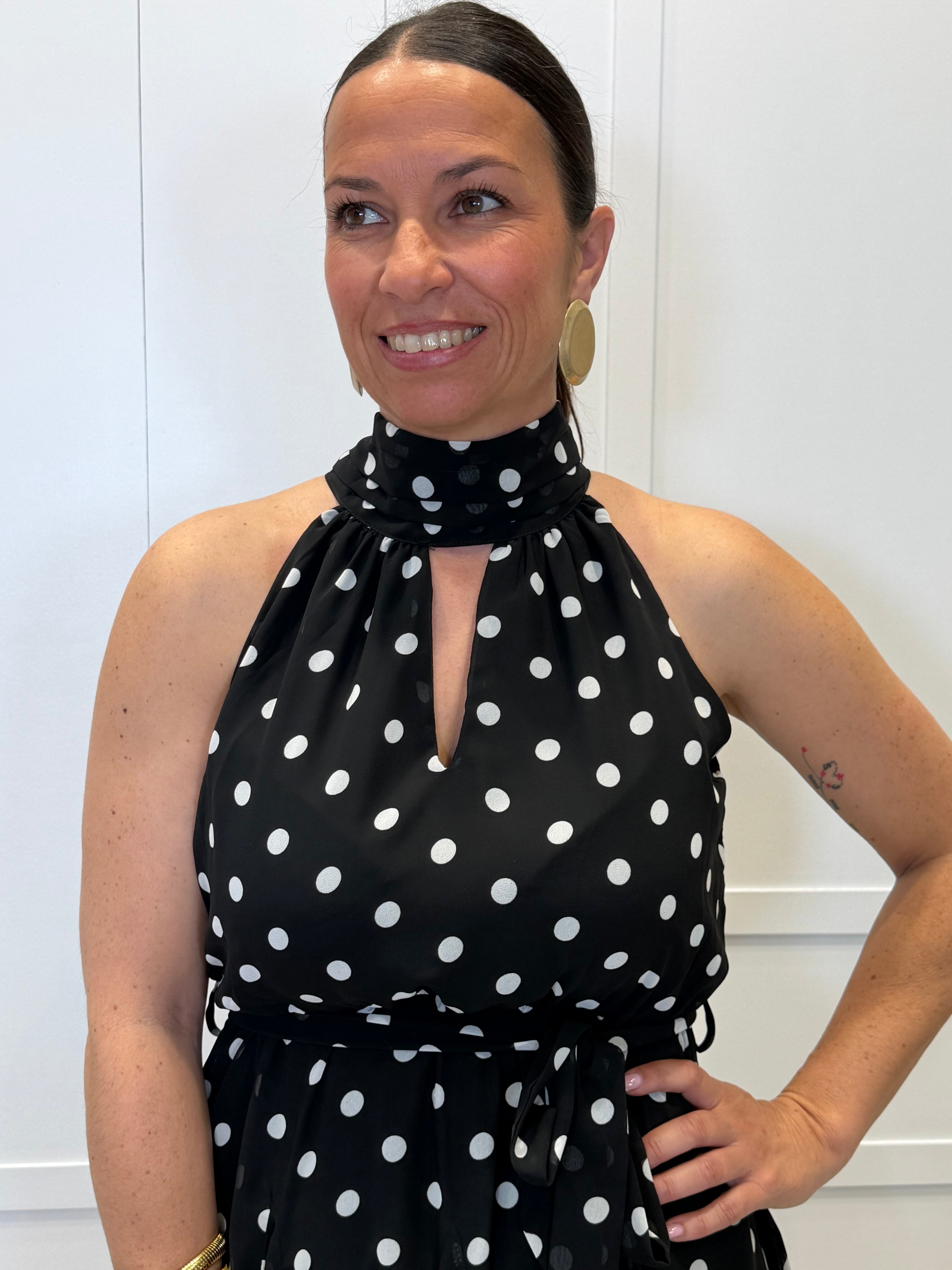 Vestido Naroba  Lunares