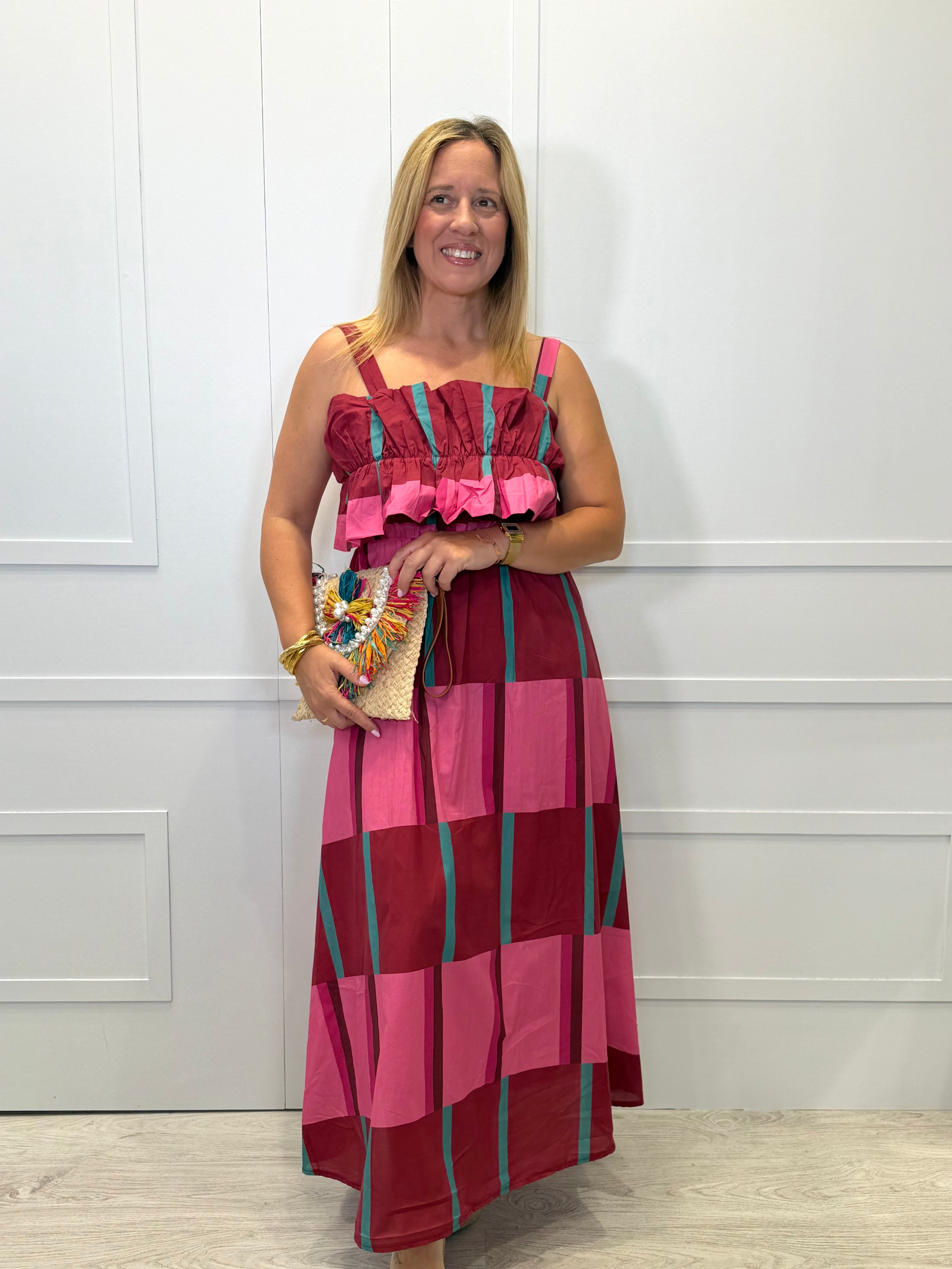 Vestido Cobreces Fucsia