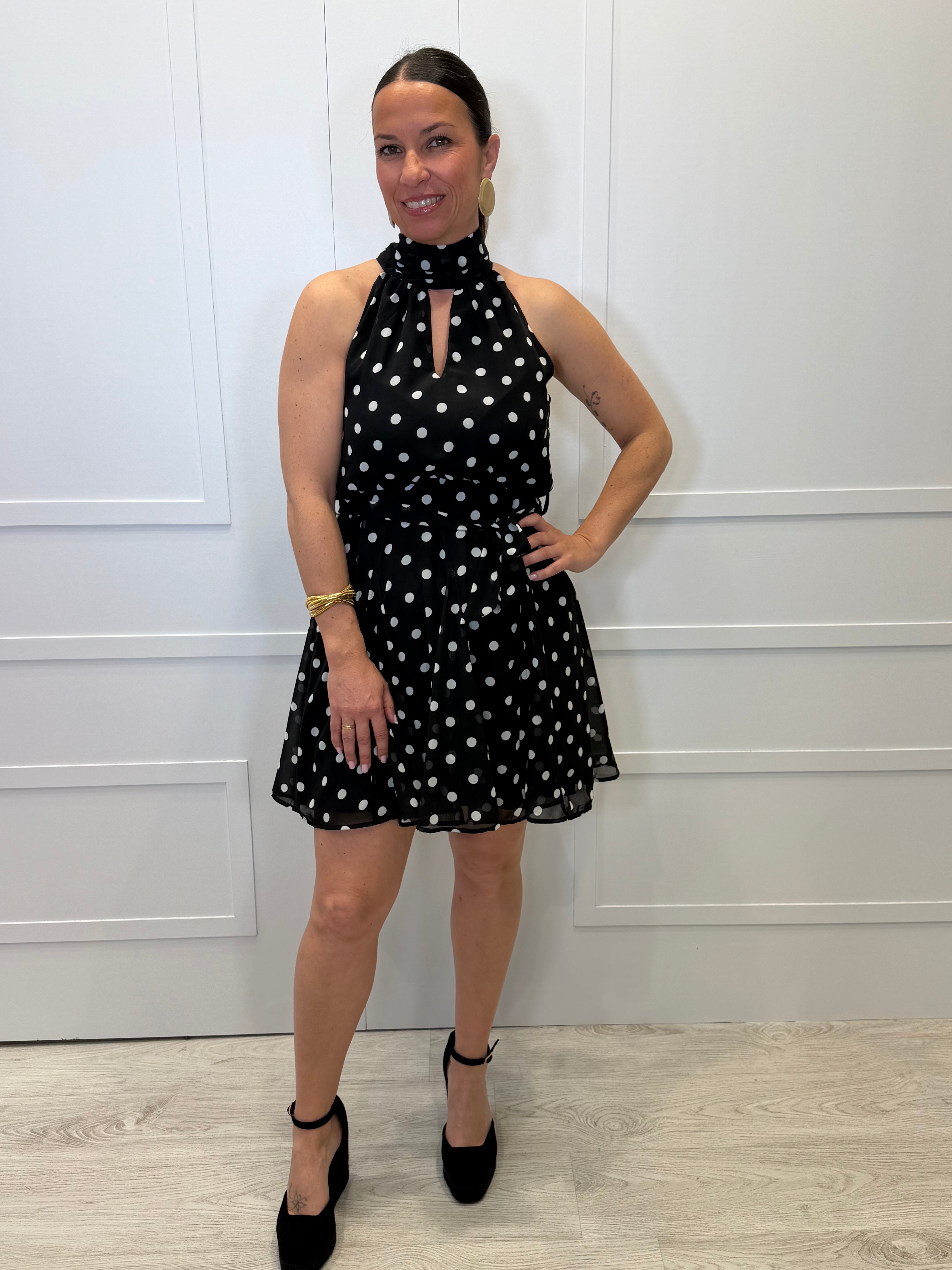 Vestido Naroba  Lunares