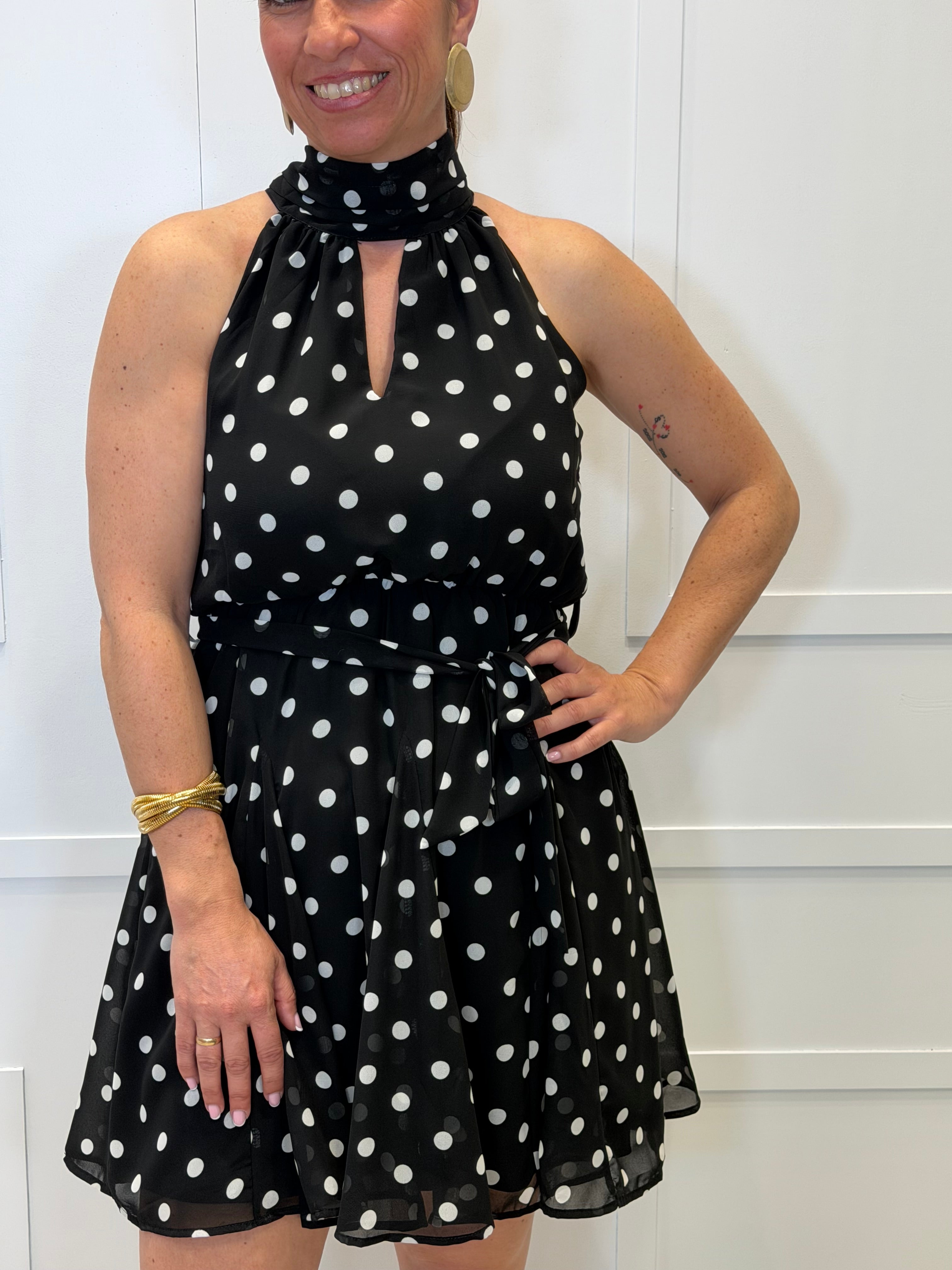 Vestido Naroba  Lunares