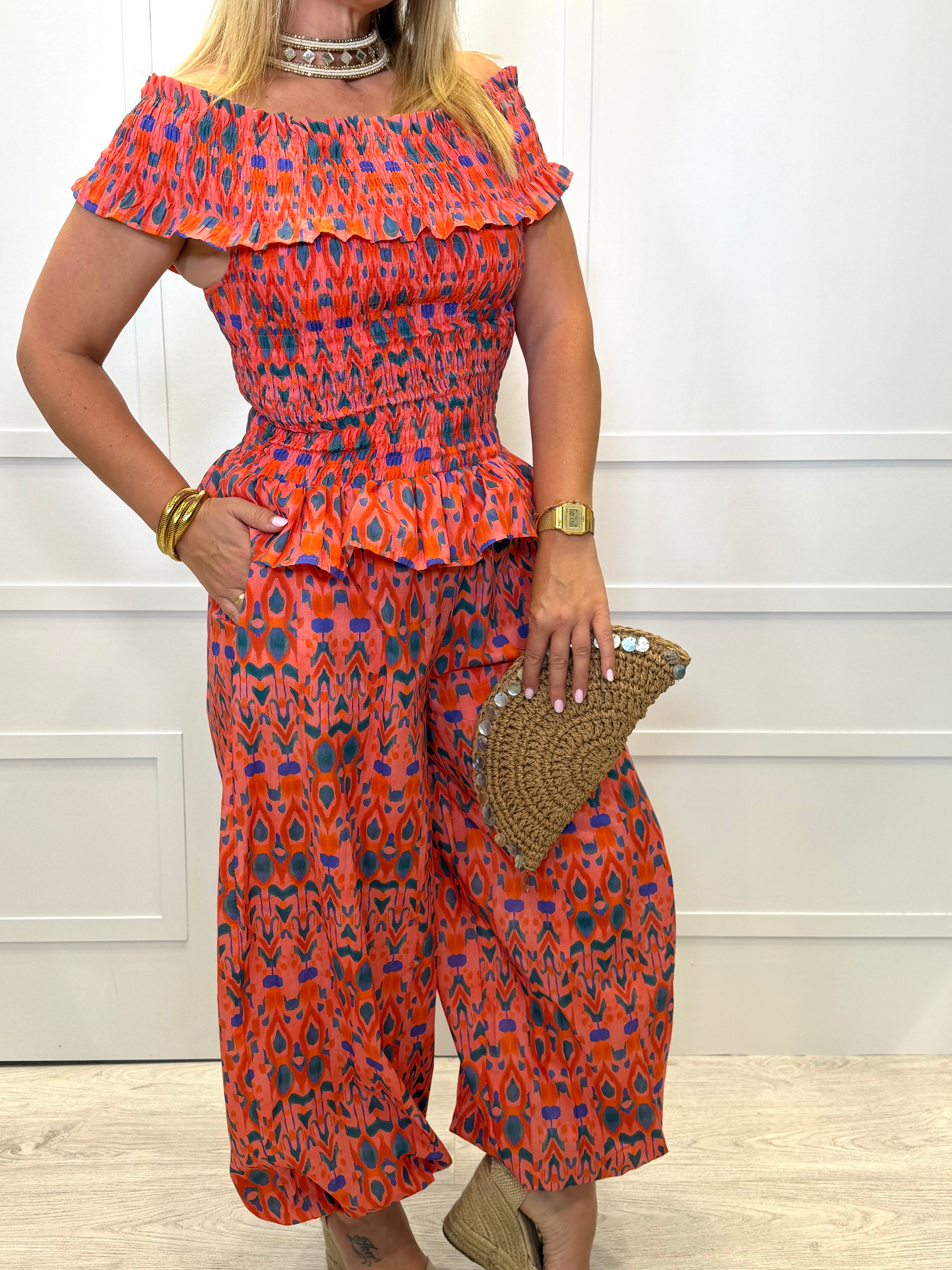 Pantalón Anievas Naranja