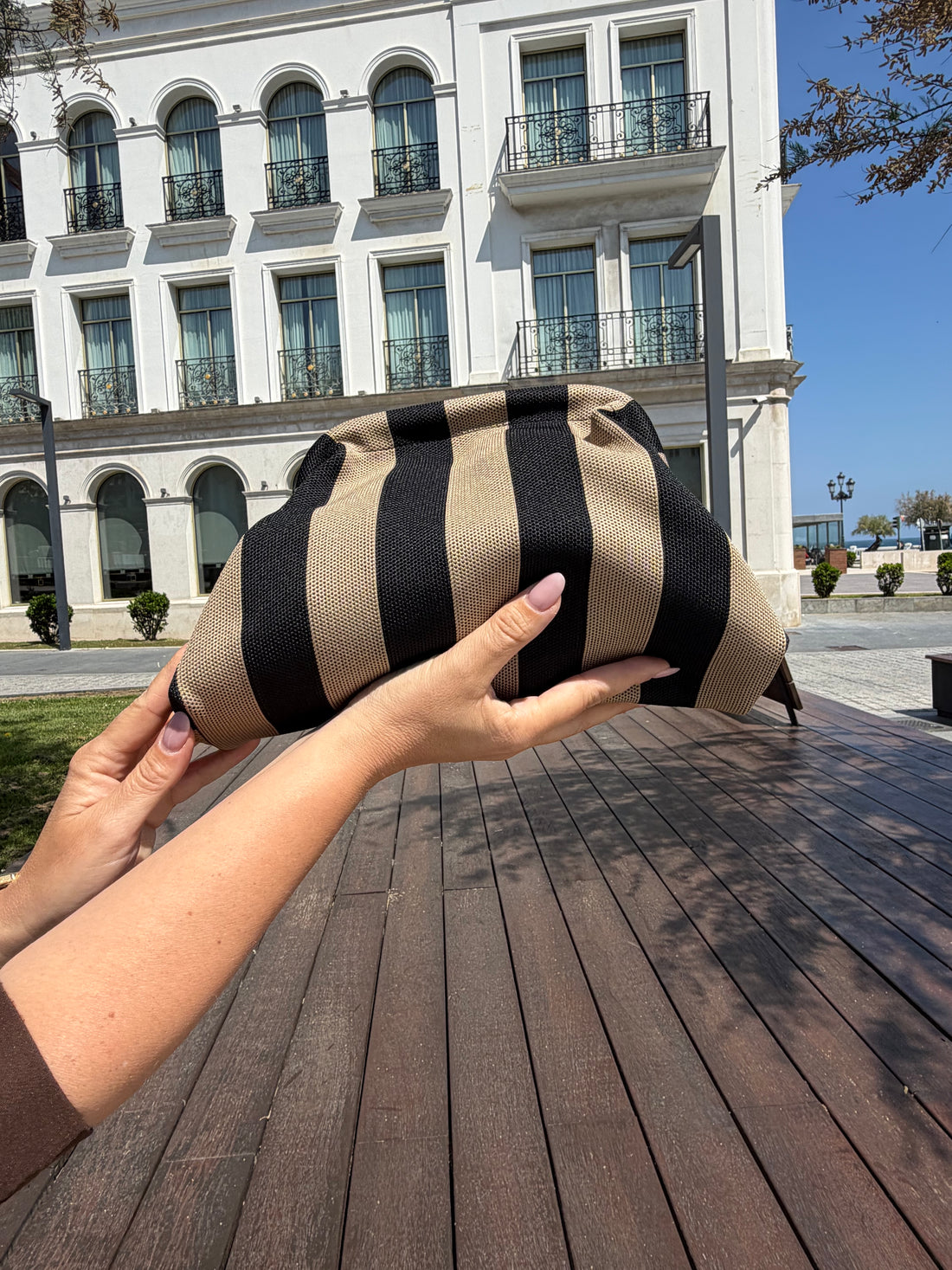 Bolso San Juan de la Canal Negro