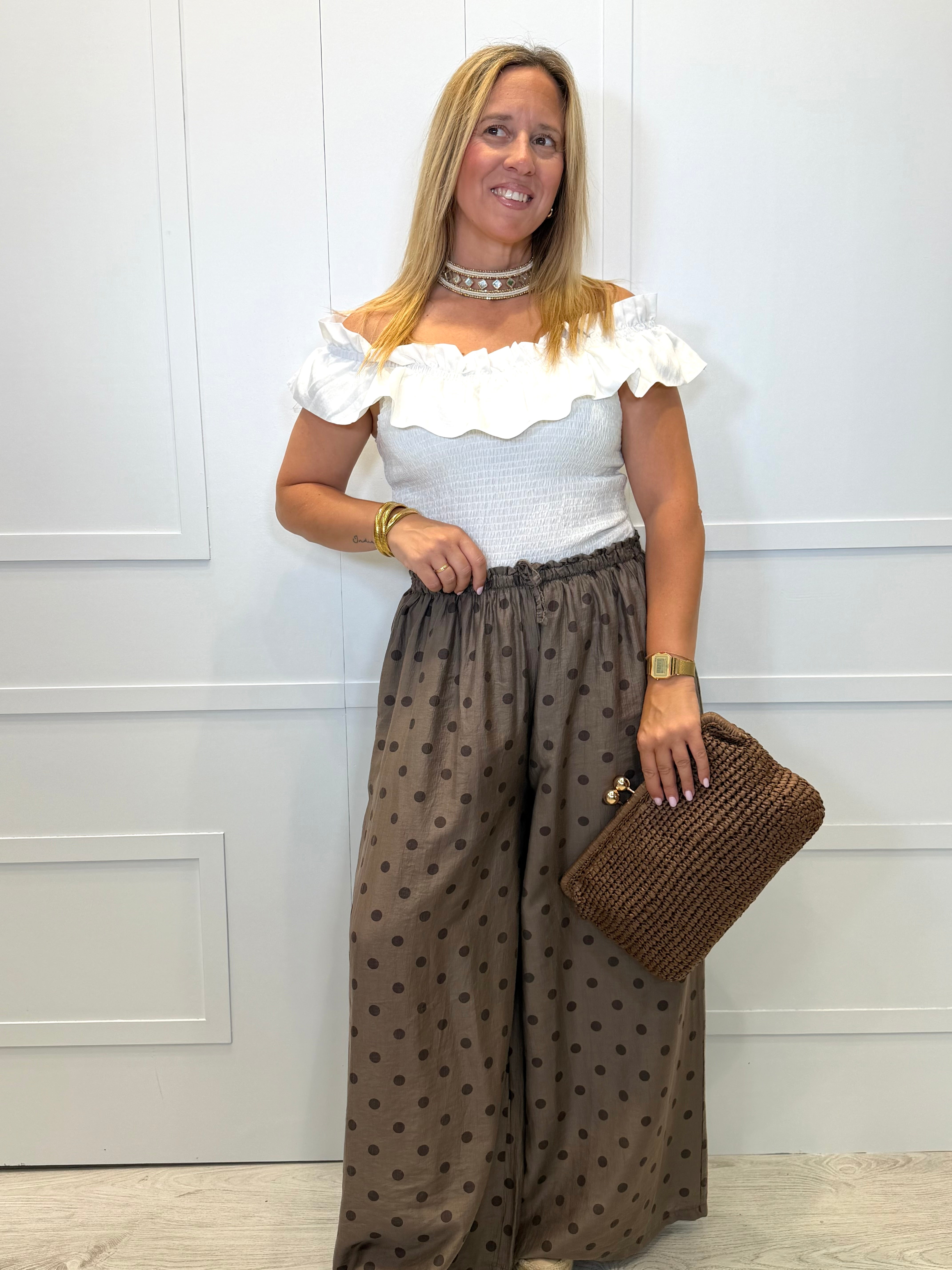 Pantalón Mazcuerras Chocolate