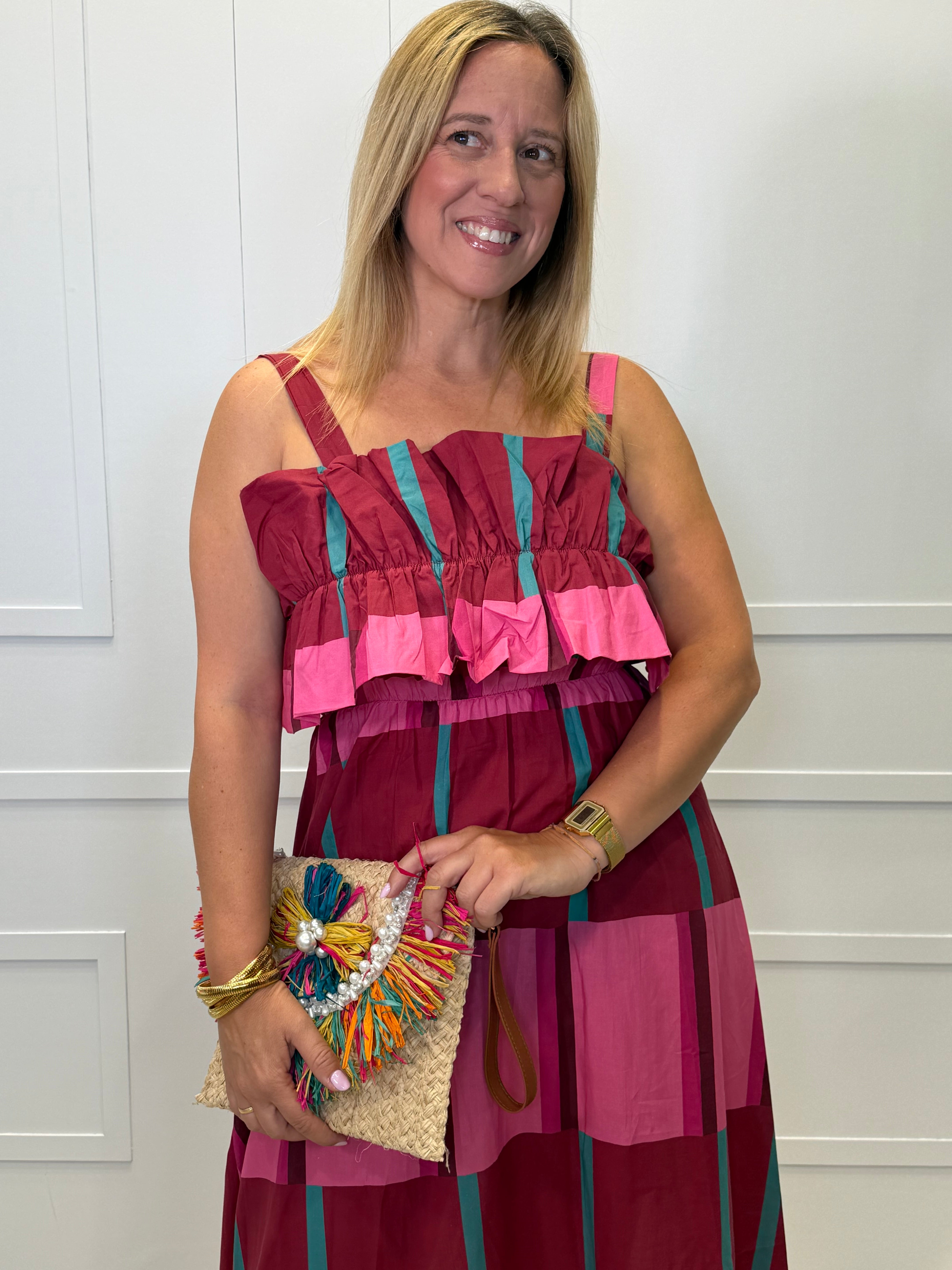 Vestido Cobreces Fucsia