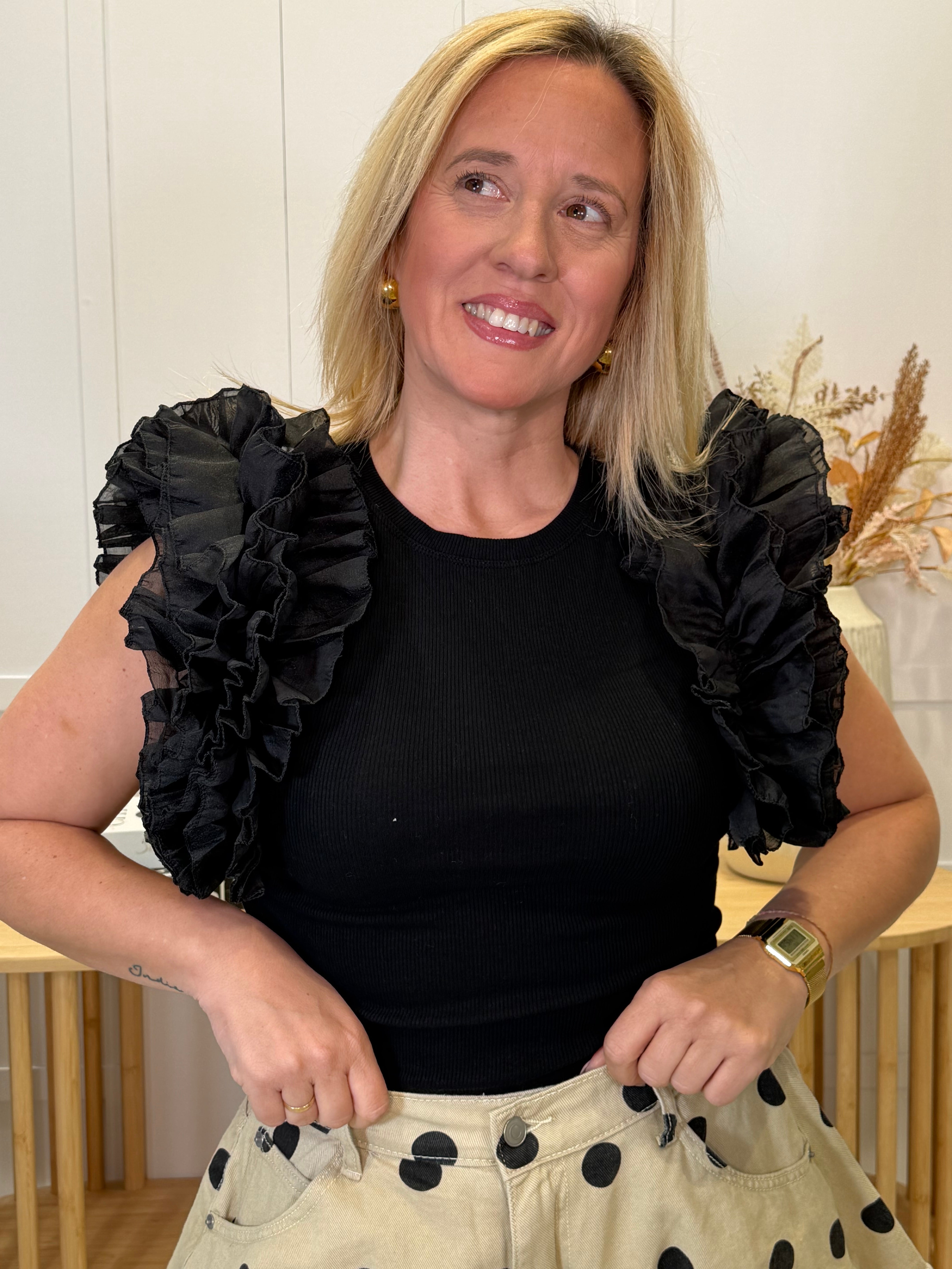 Camiseta Avellanedo Negra