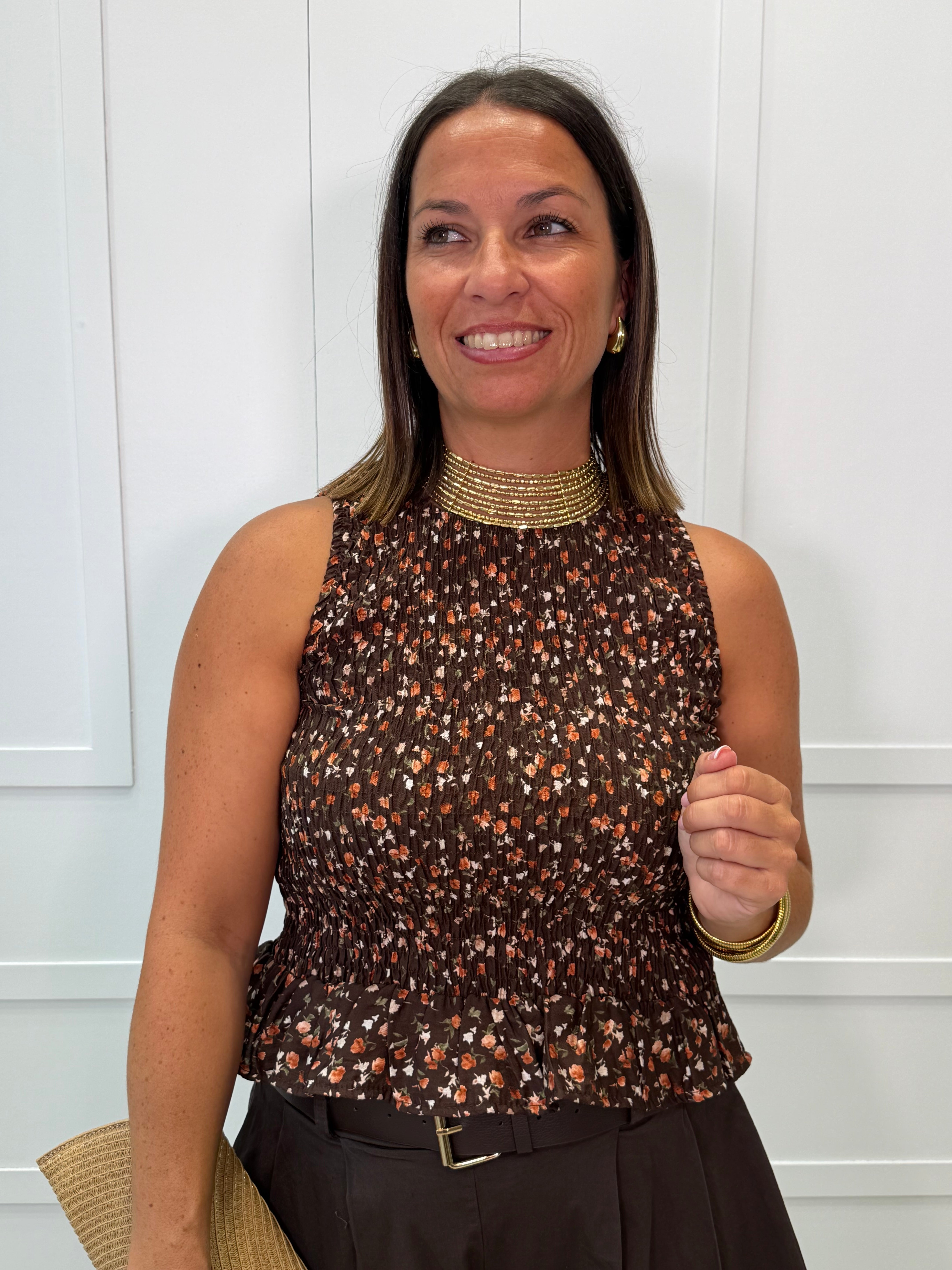 Blusa Alisas Chocolate