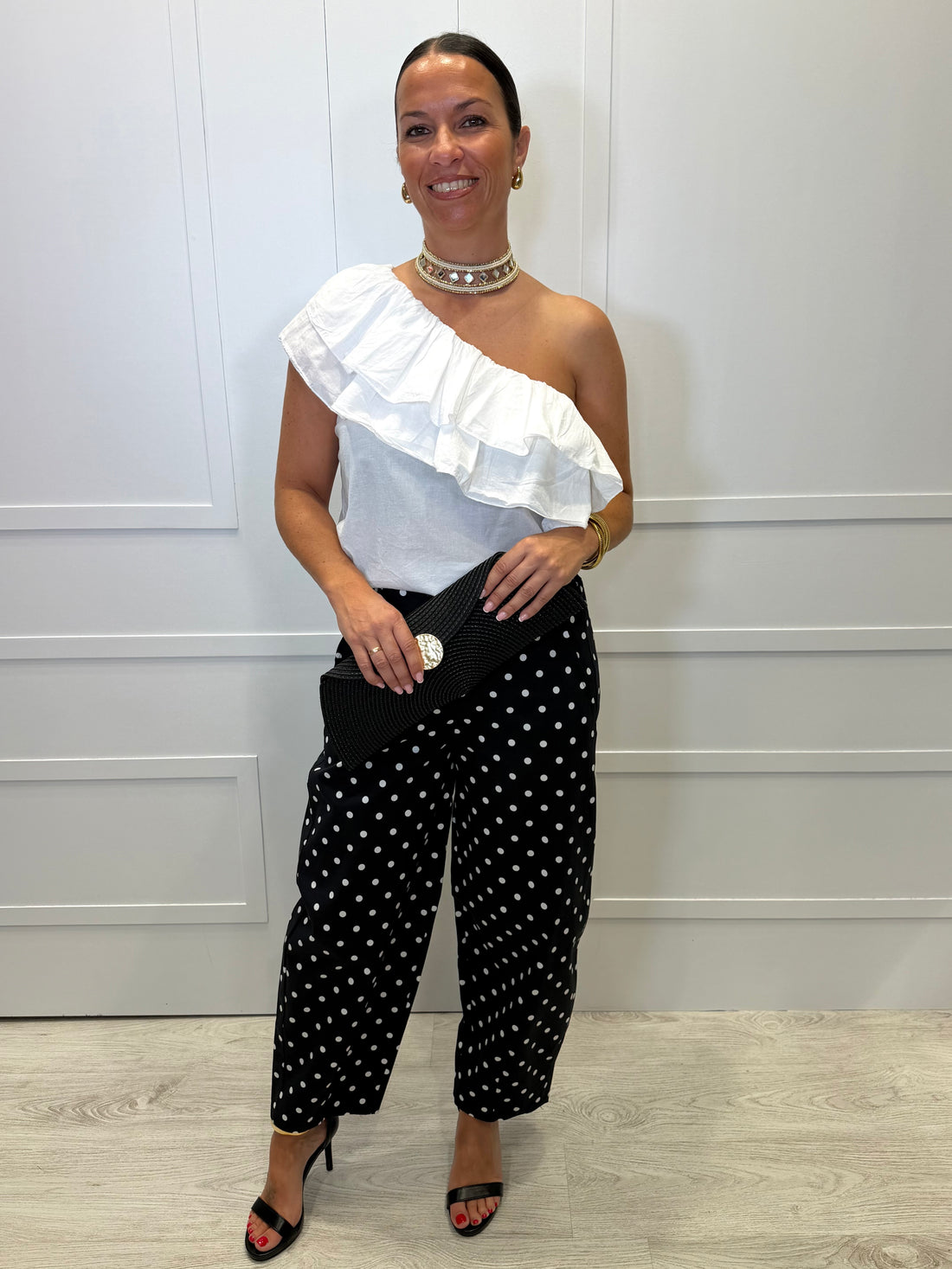 Blusa Anaz Blanca