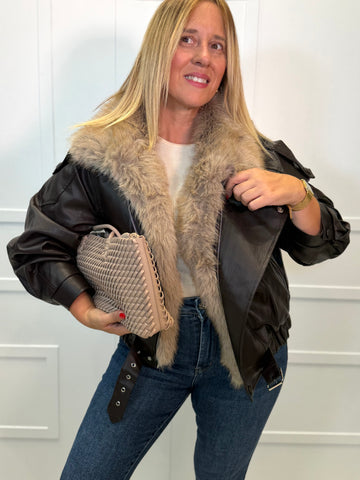 Chaqueta El Tejo Chocolate