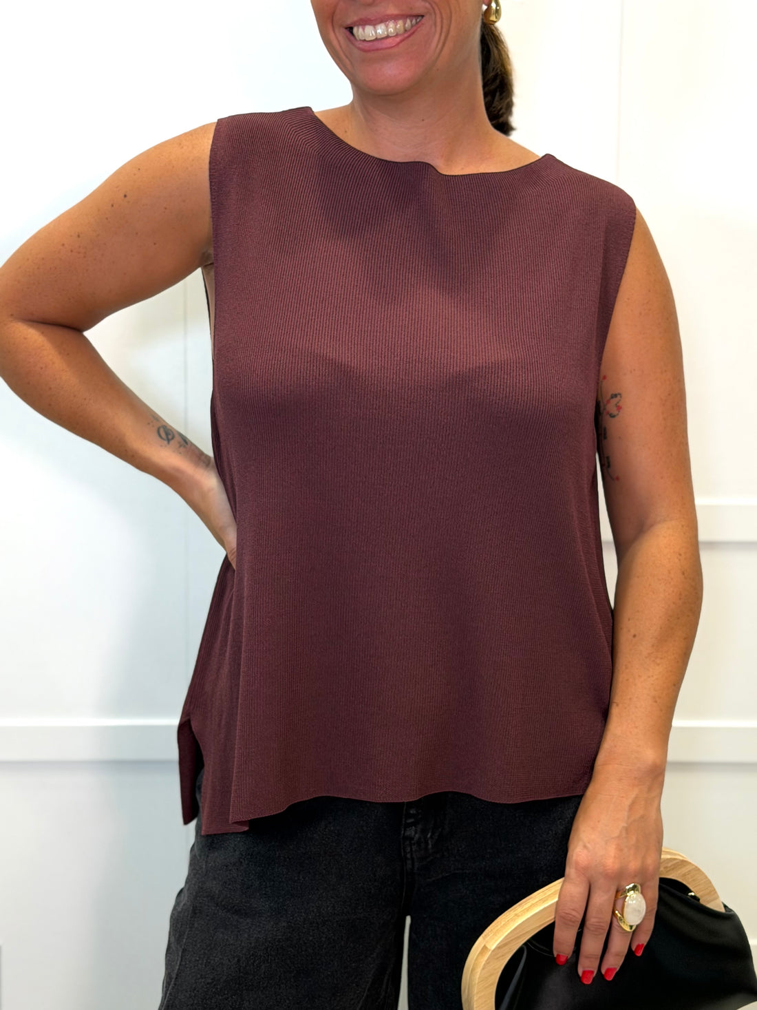 Camiseta Polanco Burdeos