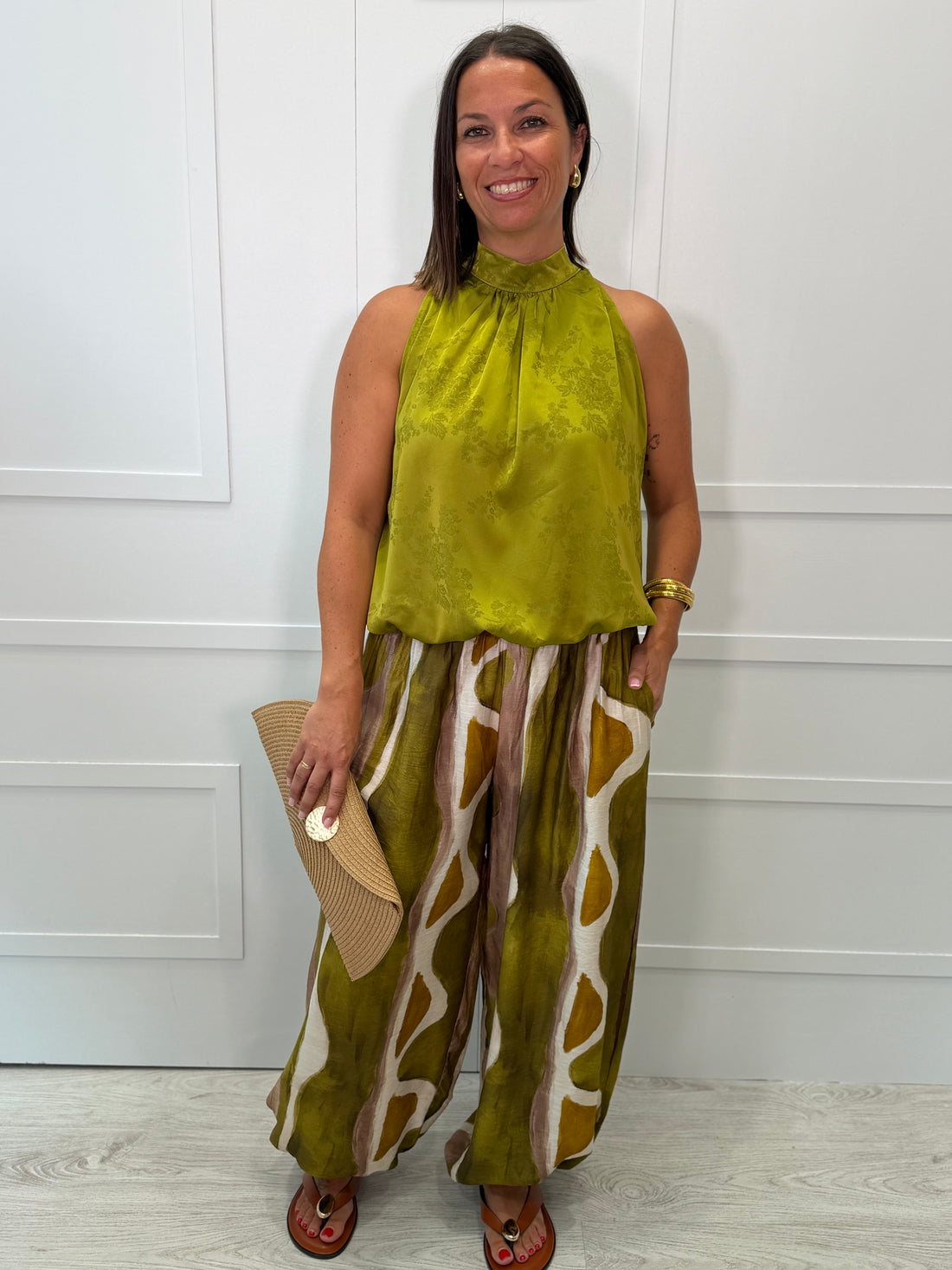 Pantalón Bostronizo Pistacho