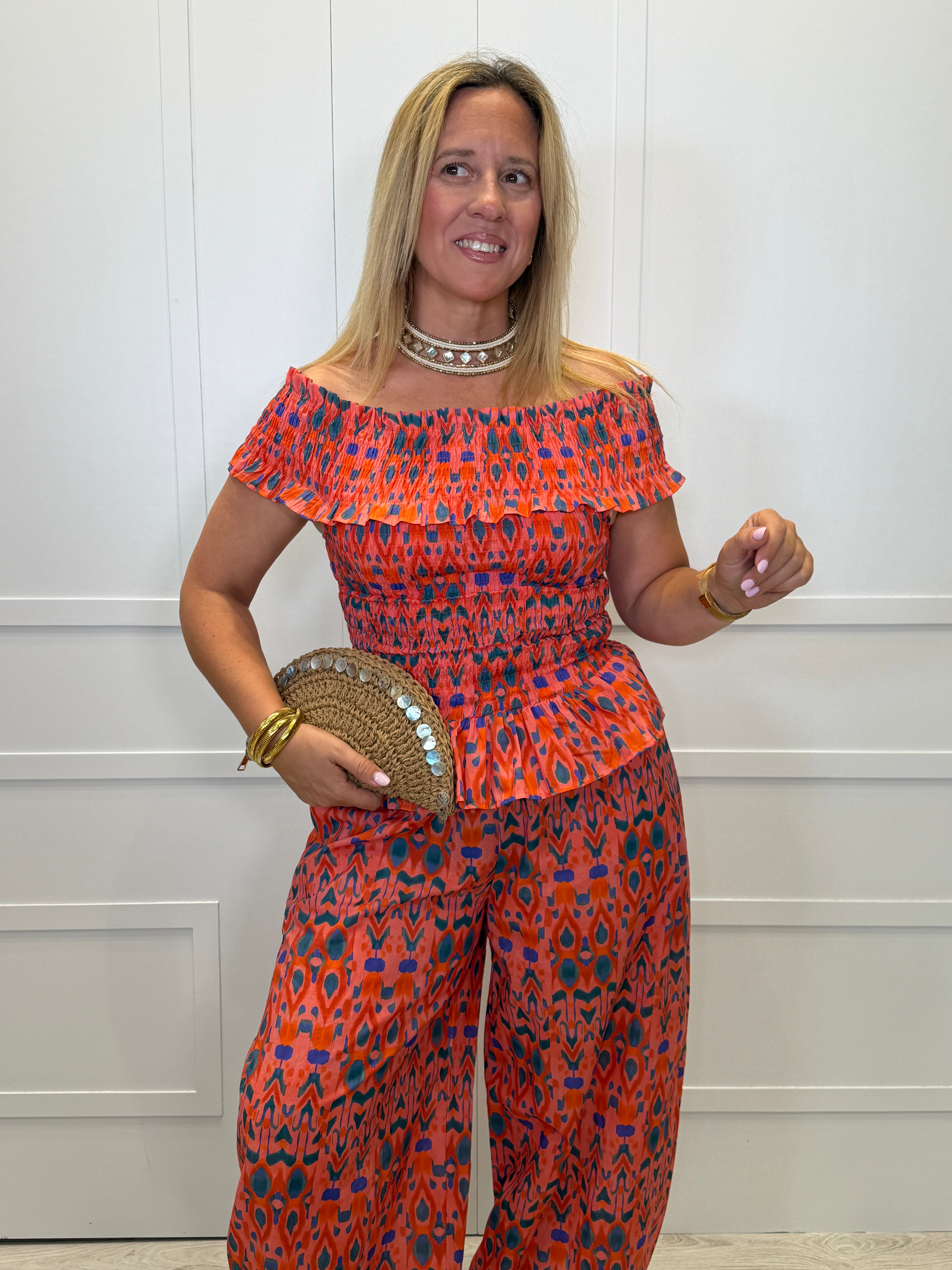 Pantalón Anievas Naranja