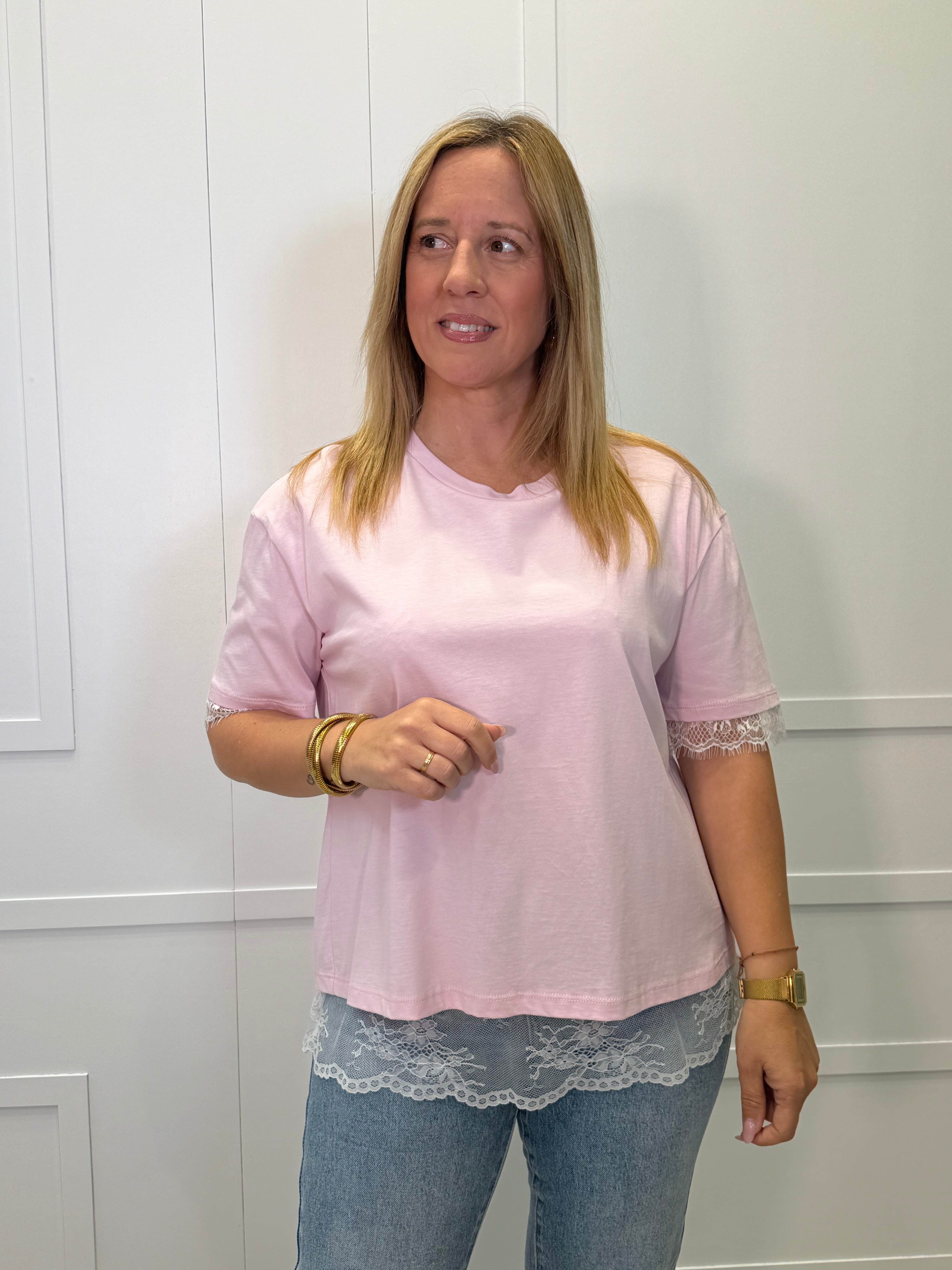 Camiseta Reinosa Rosa