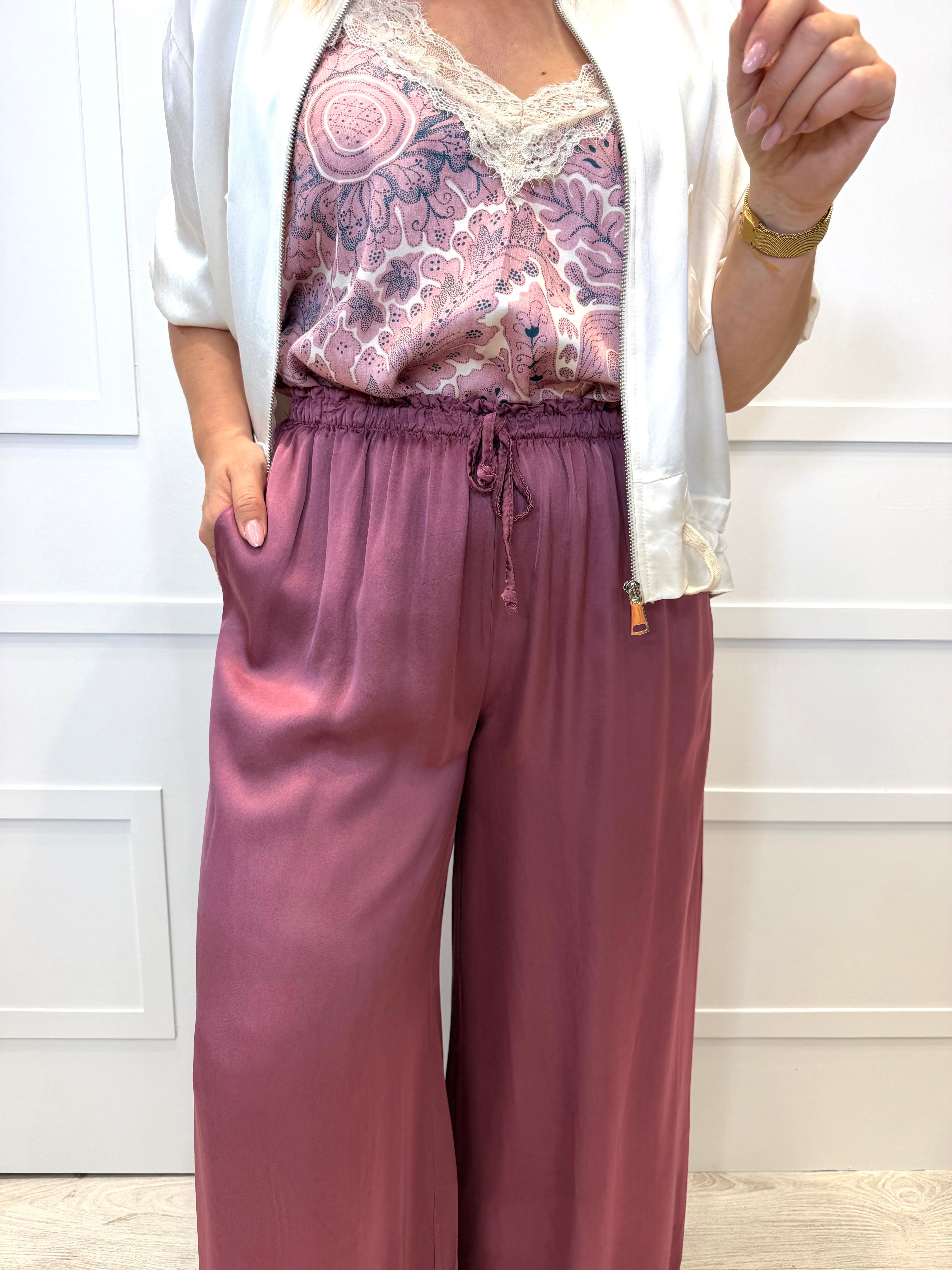 Pantalón Ruesga Lila