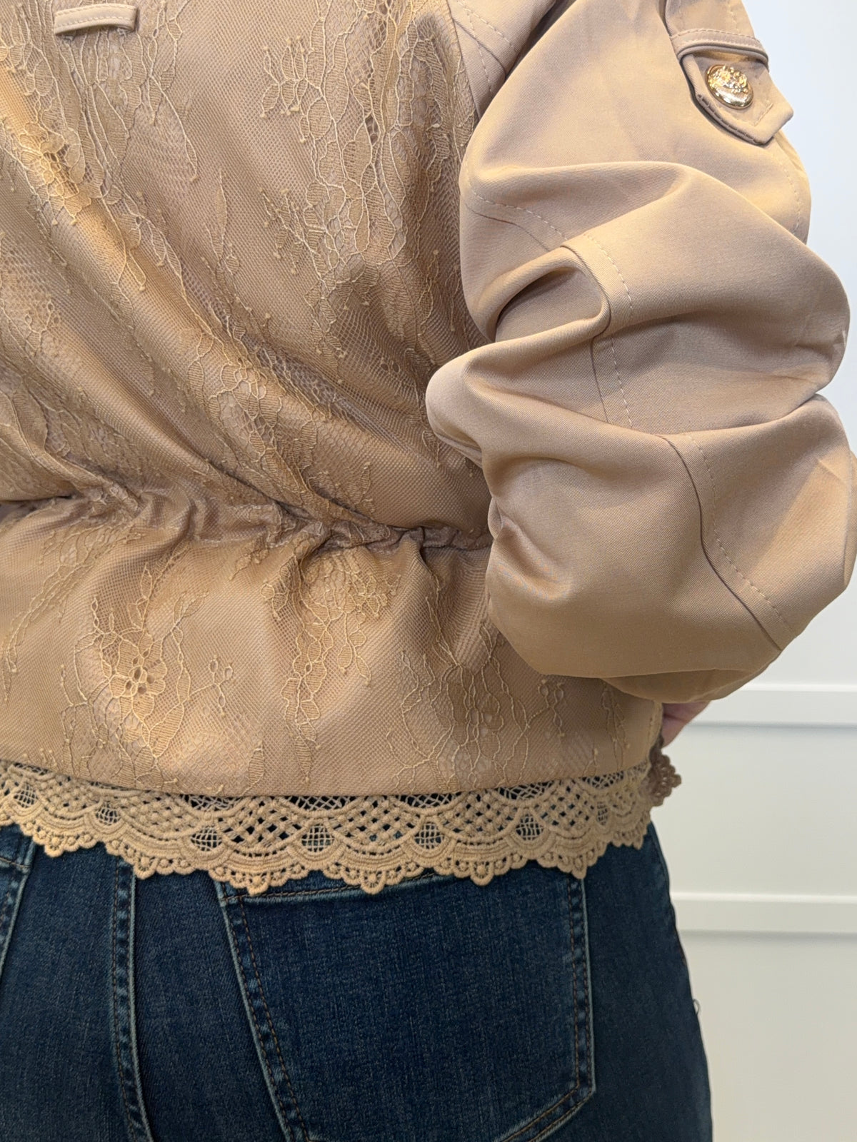 Chaqueta Puente Viesgo Beige
