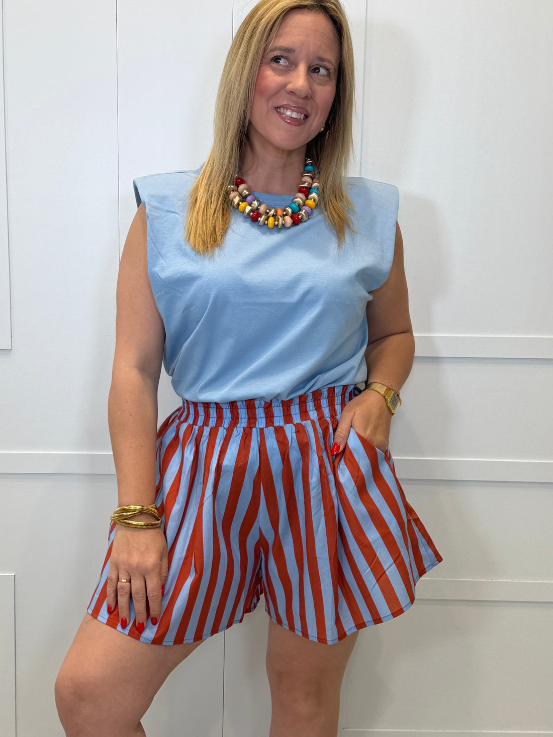 Short Bores Azul