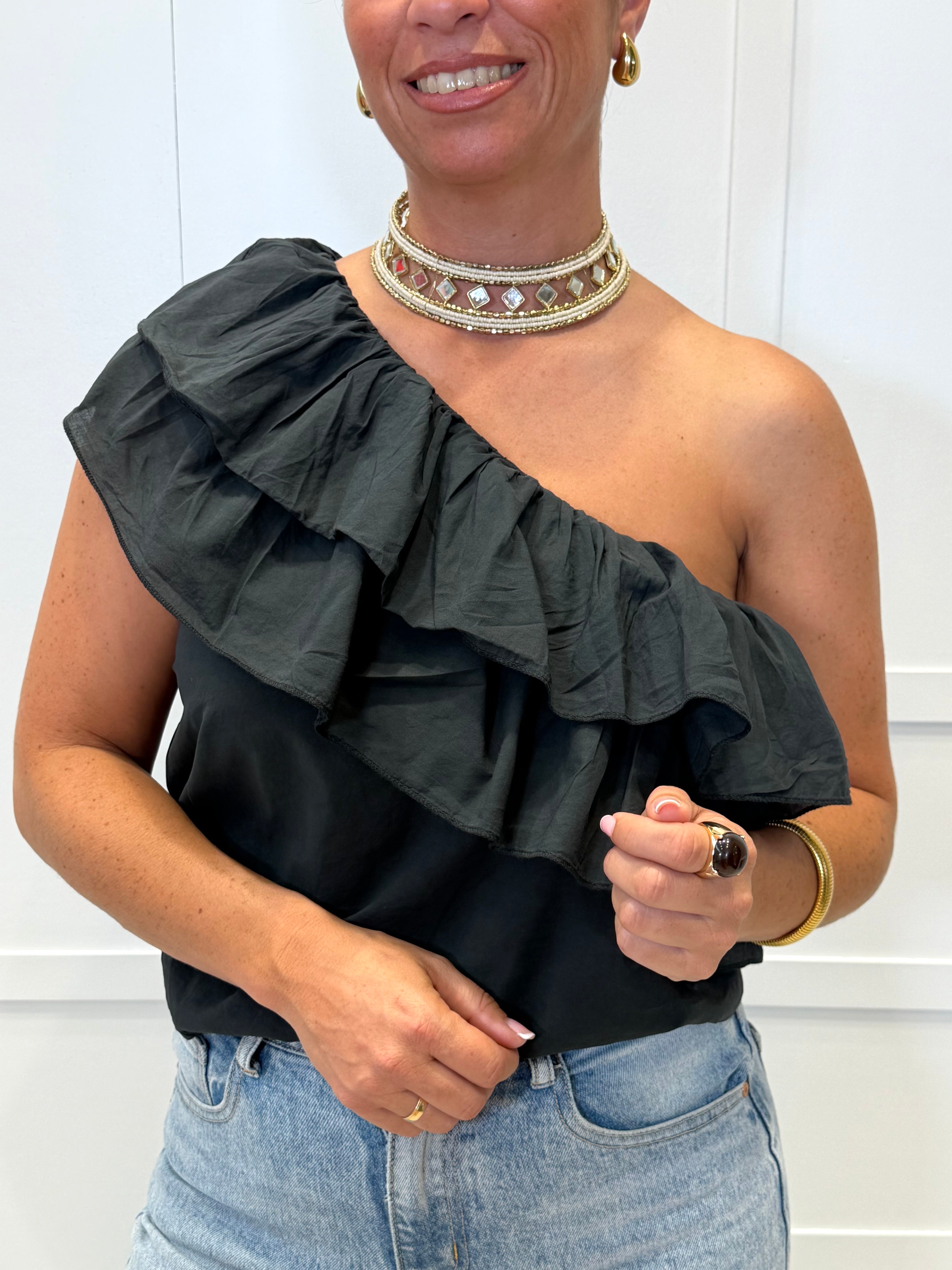 Blusa Anaz Negra