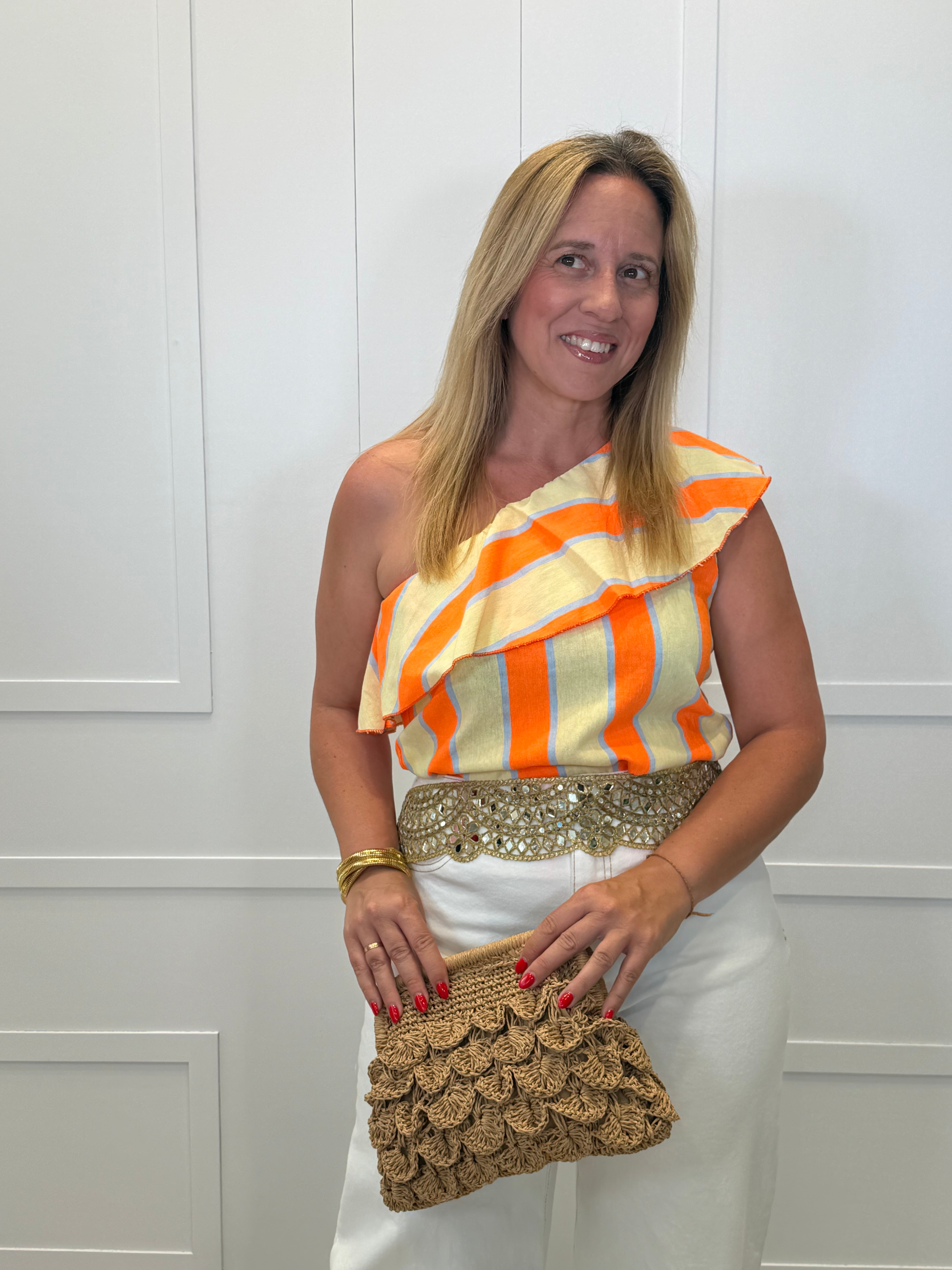 Blusa La Magdalena Naranja