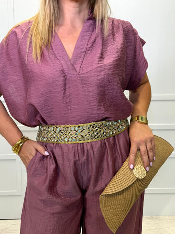 Blusa Cañadio lila