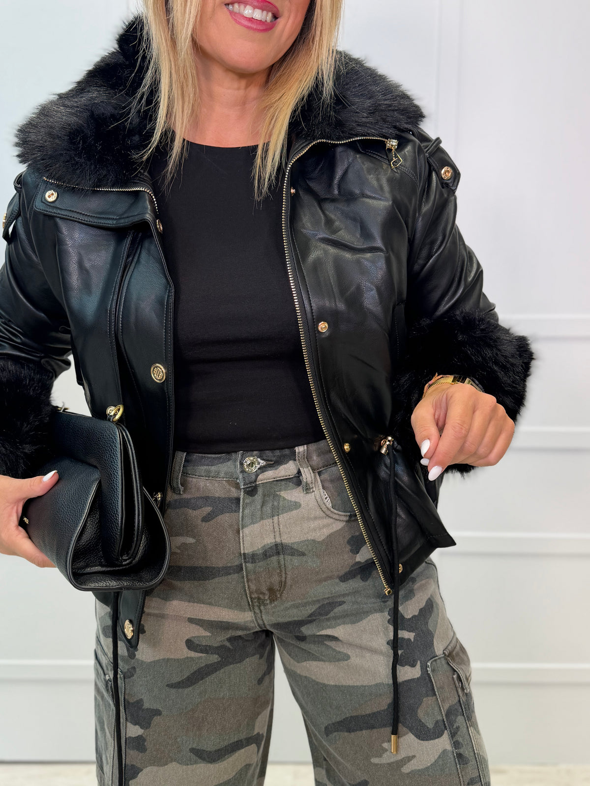 Chaqueta Solares Negra