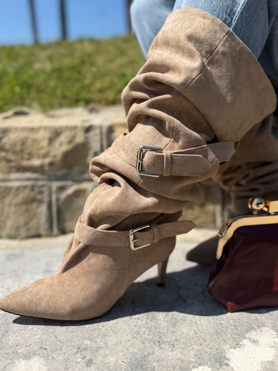 Bota Cayón Taupe