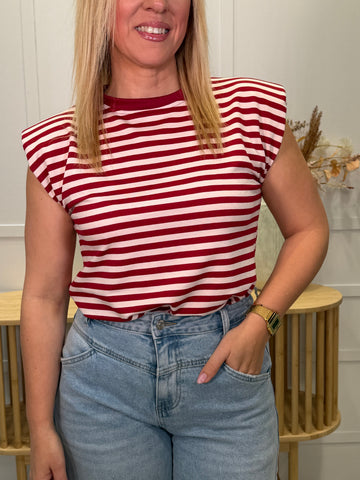 Camiseta Liendo Burdeos