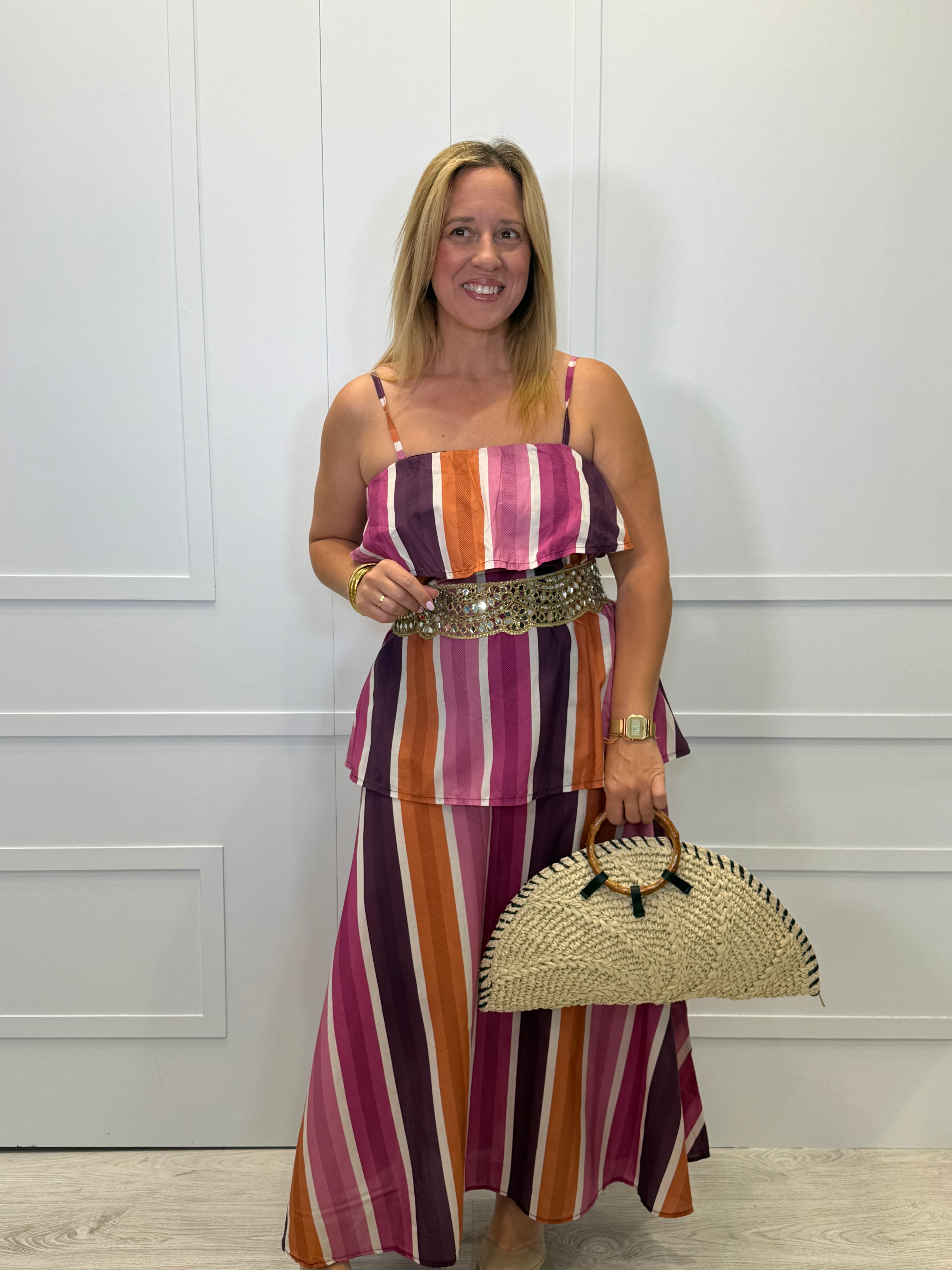 Vestido Los Corrales Naranja