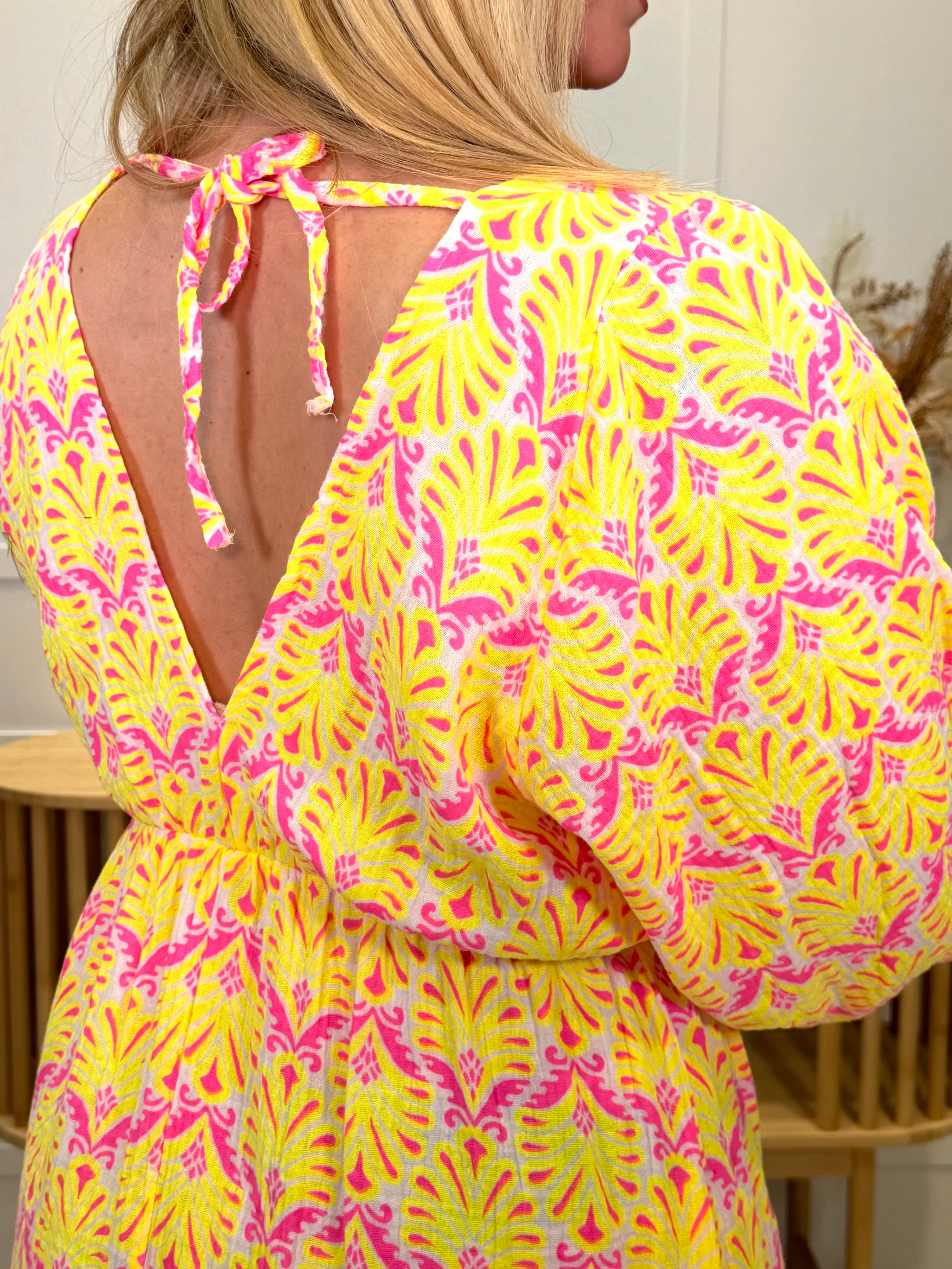 Vestido Frama Amarillo