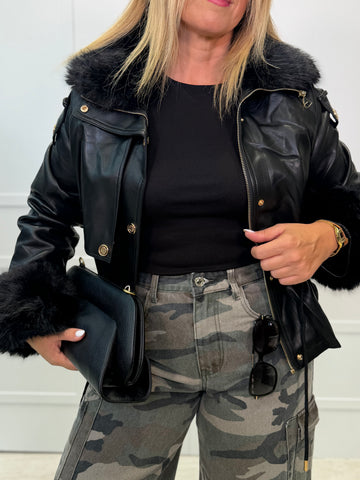 Chaqueta Solares Negra
