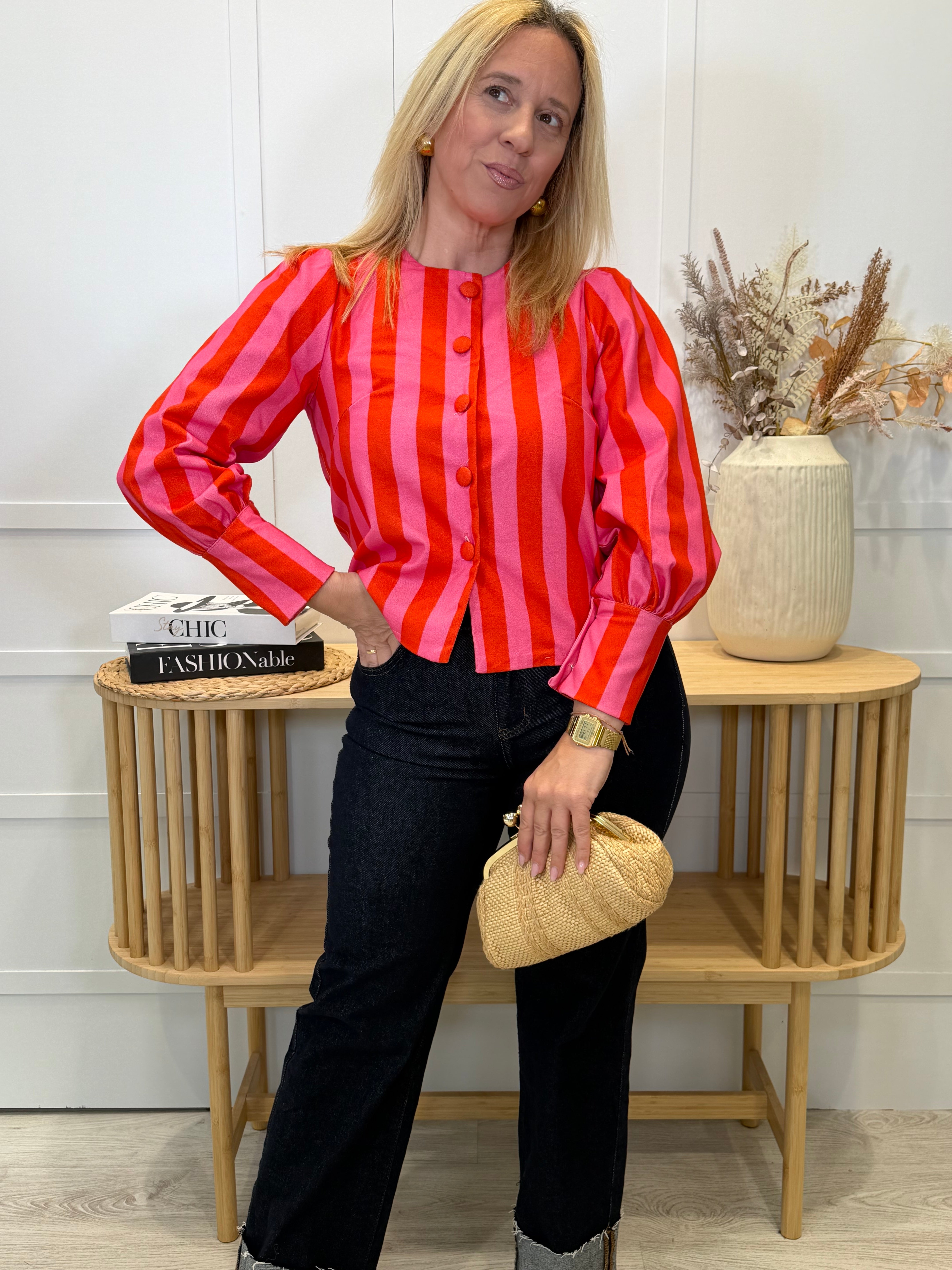 Blusa Naroba Naranja