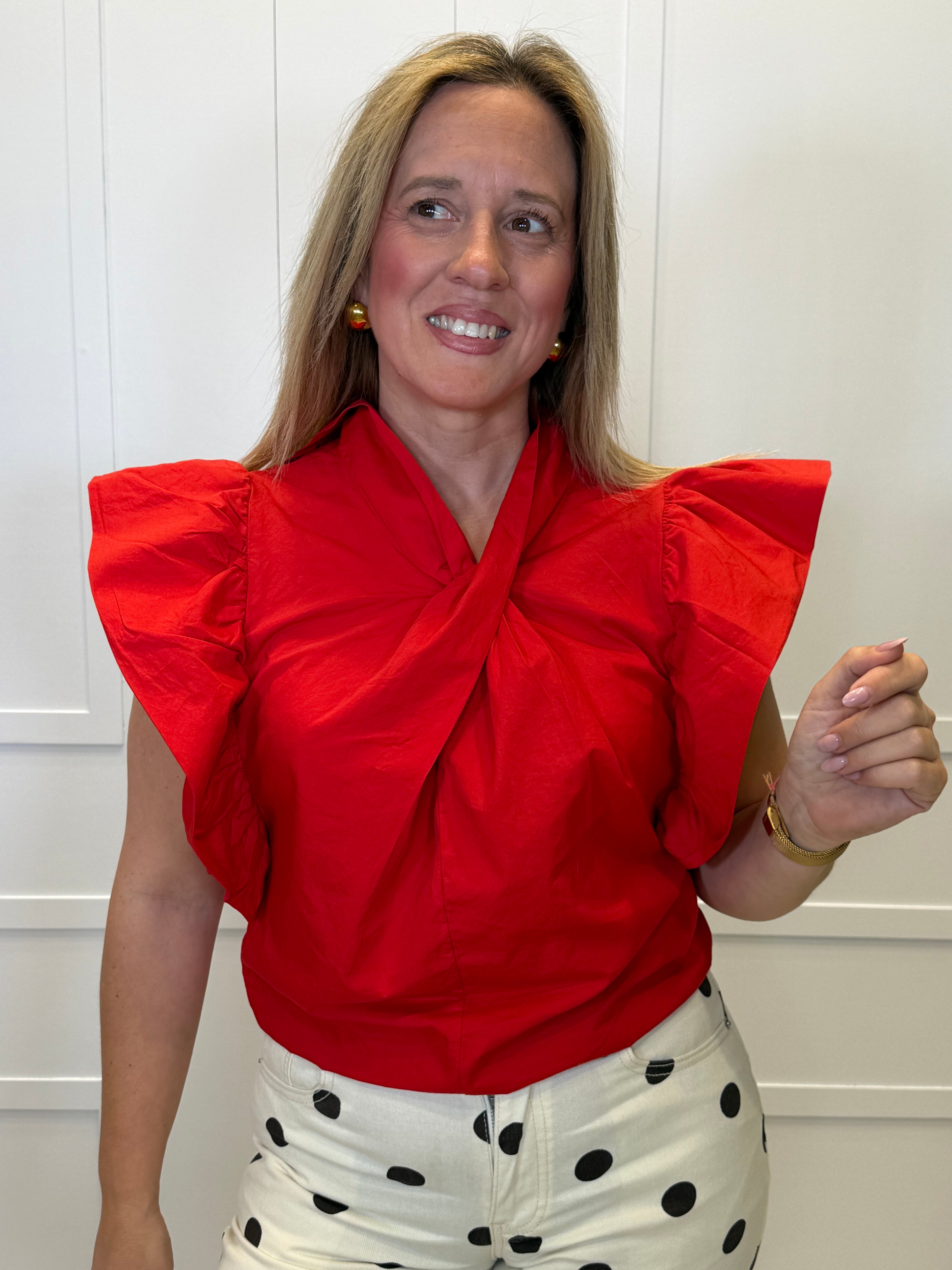 Blusa El Puntal Roja
