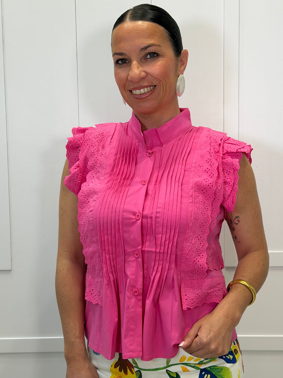 Camisa Bárcena de Cicero Rosa