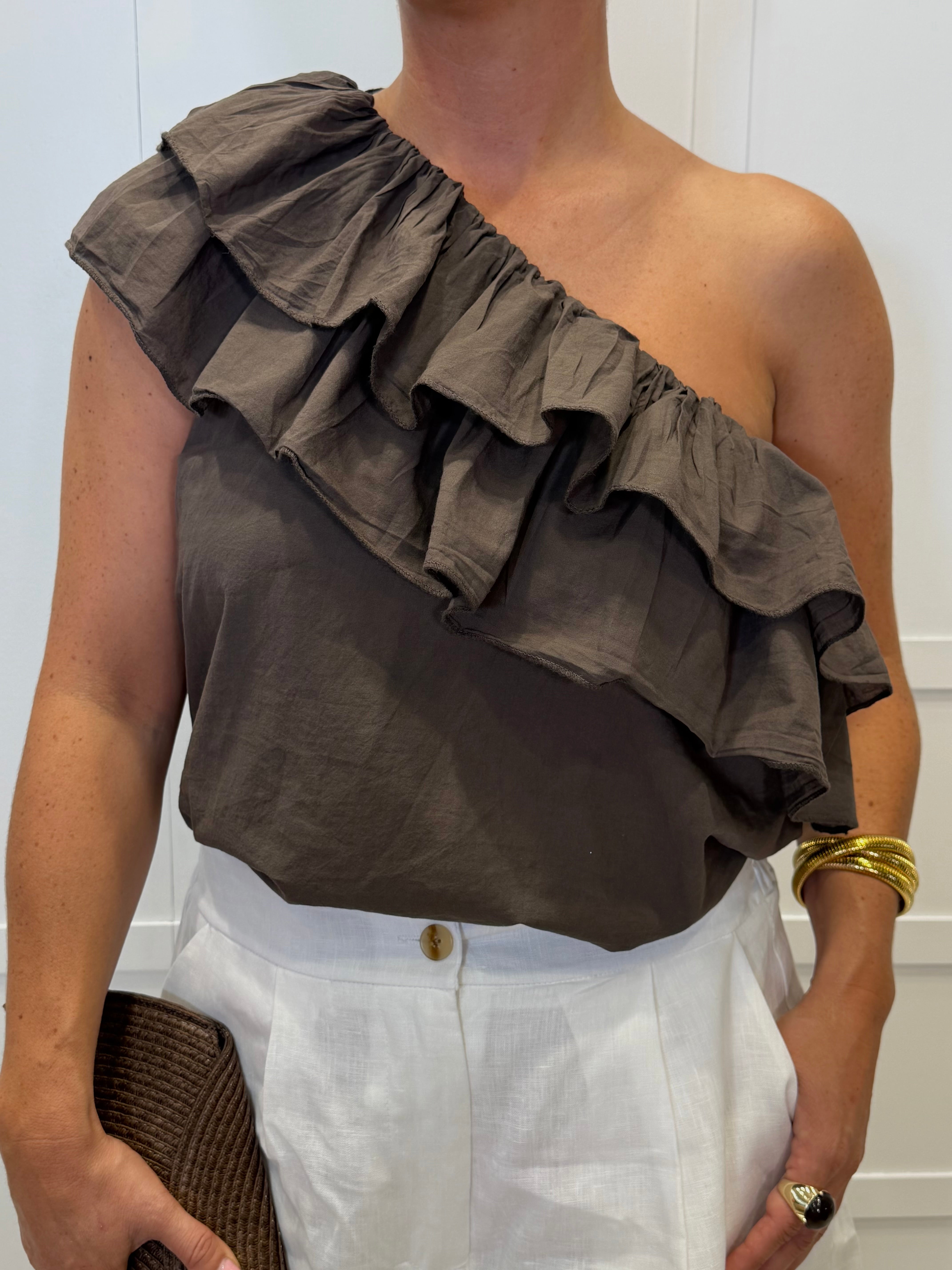 Blusa Anaz Chocolate