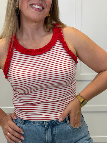 Camiseta Floranes Roja