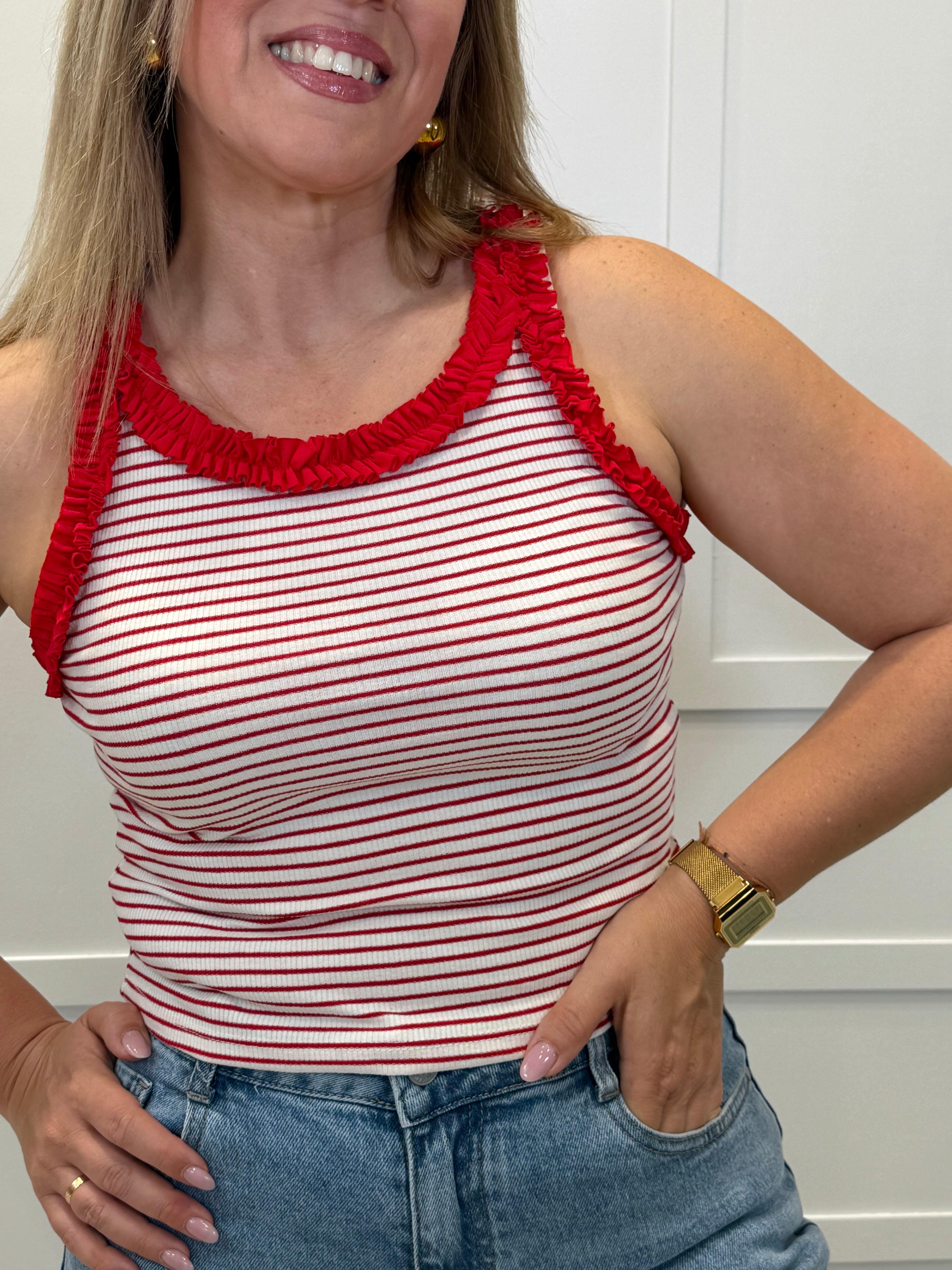 Camiseta Floranes Roja
