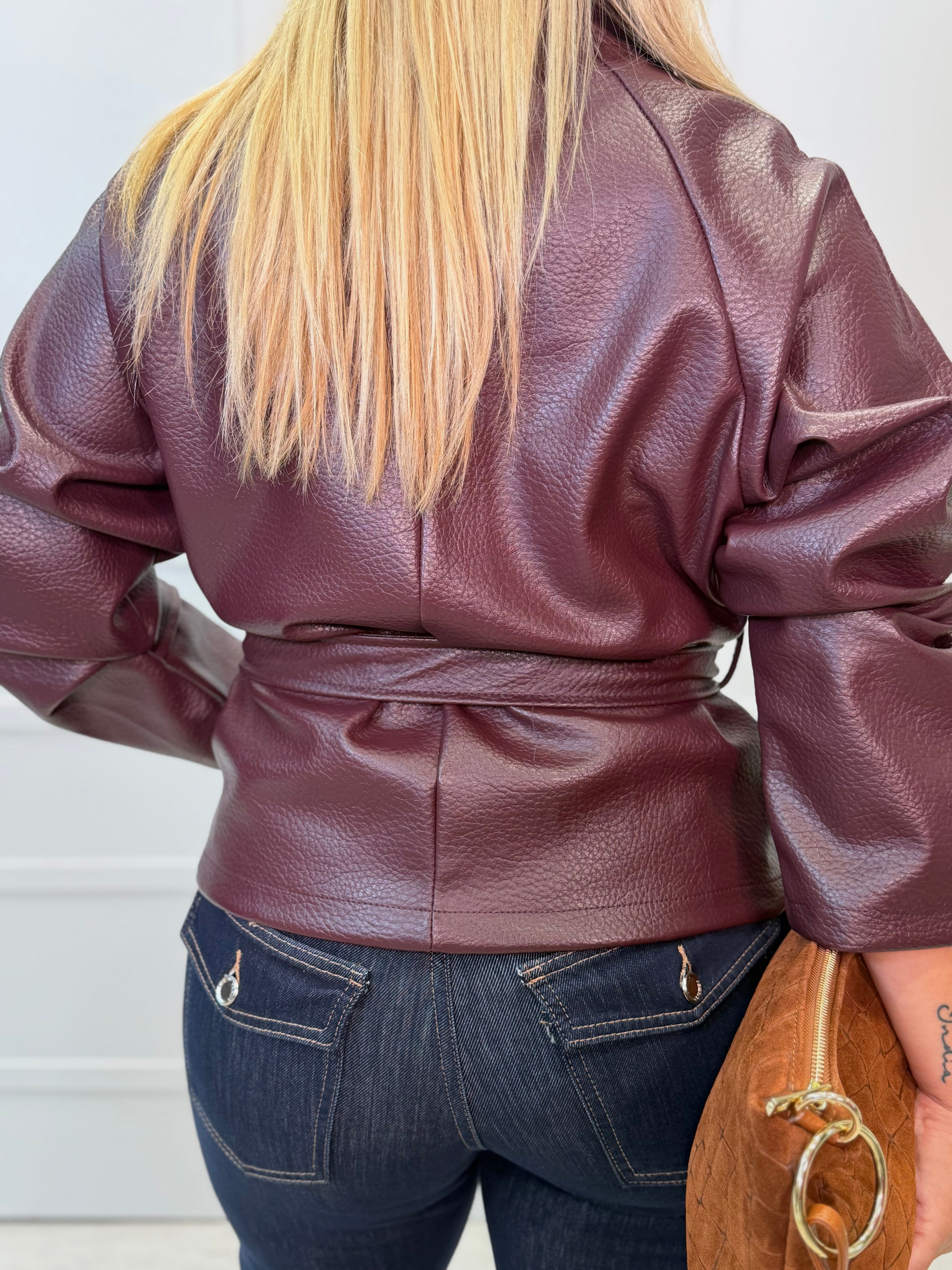 Chaqueta Rocamundo Burdeos