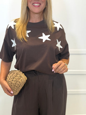 Camiseta Porcieda Chocolate